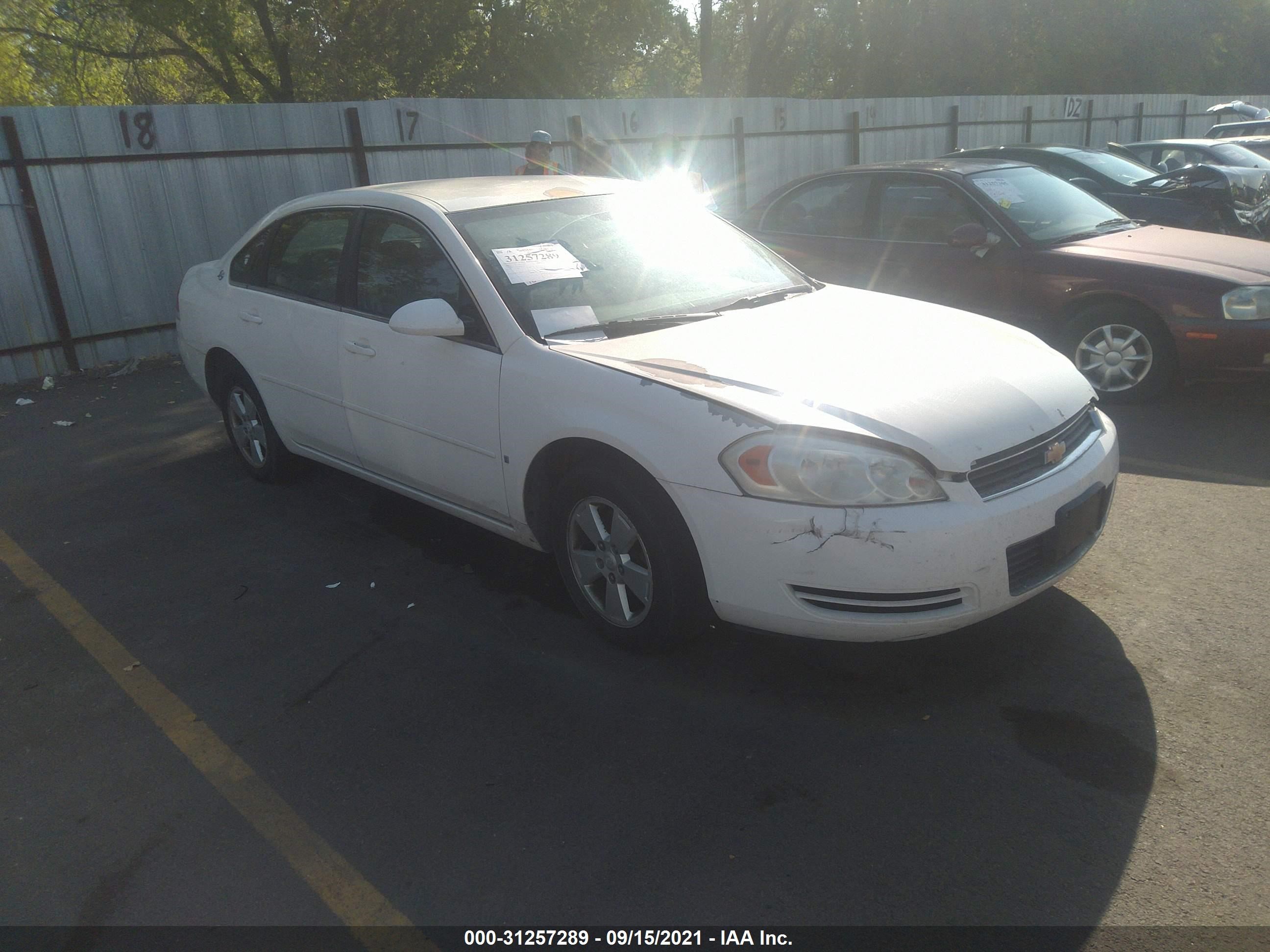 CHEVROLET IMPALA 2006 2g1wt58k169287084