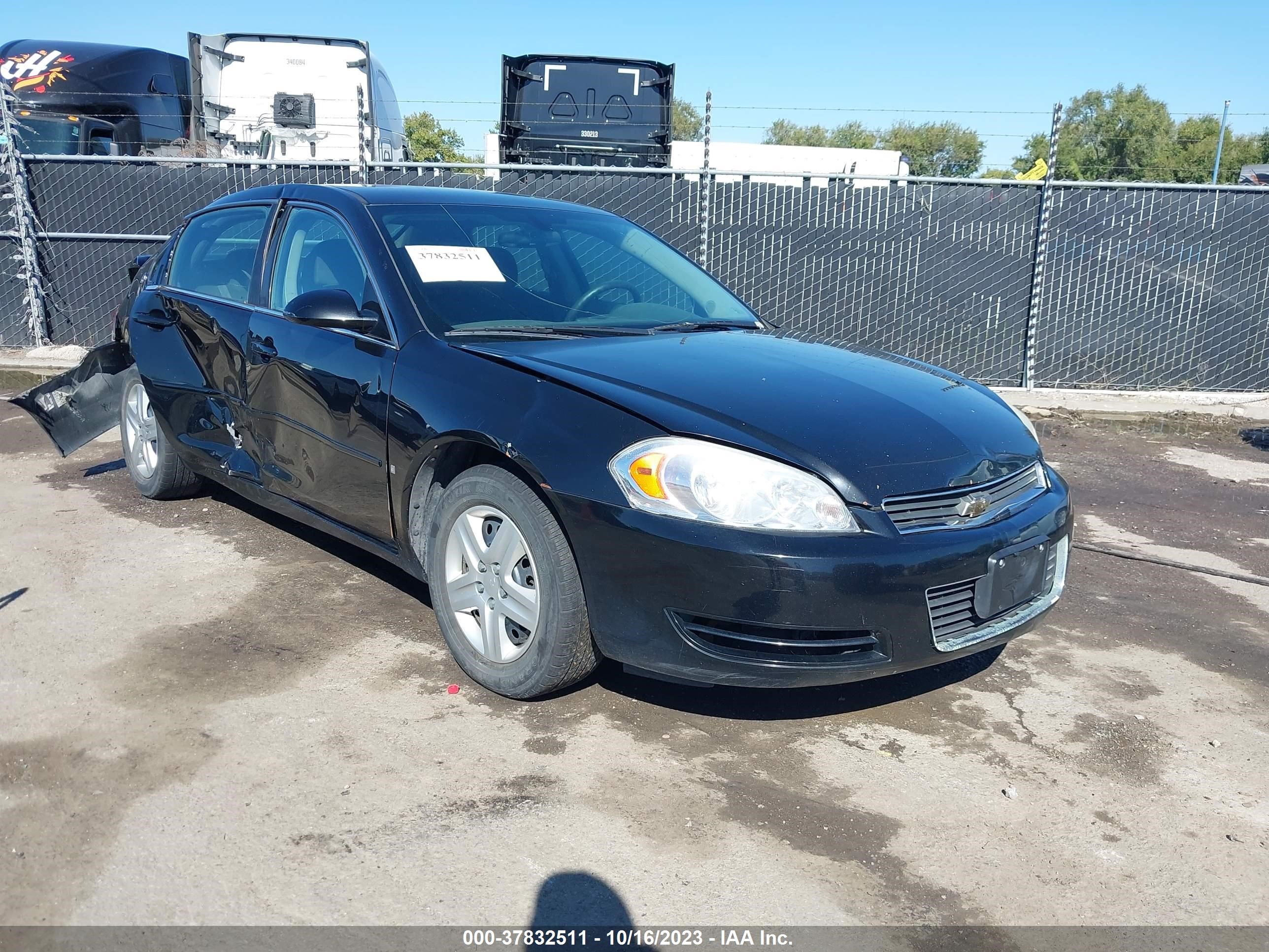 CHEVROLET IMPALA 2006 2g1wt58k169405828