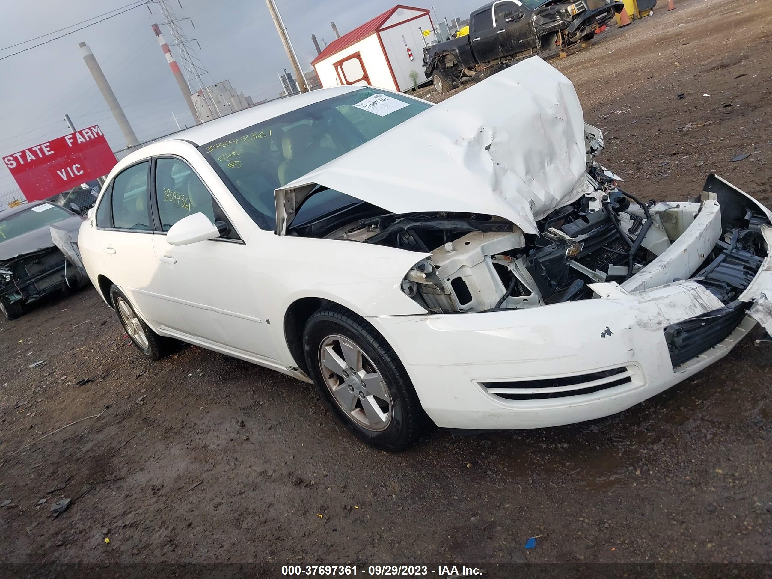 CHEVROLET IMPALA 2007 2g1wt58k179356762