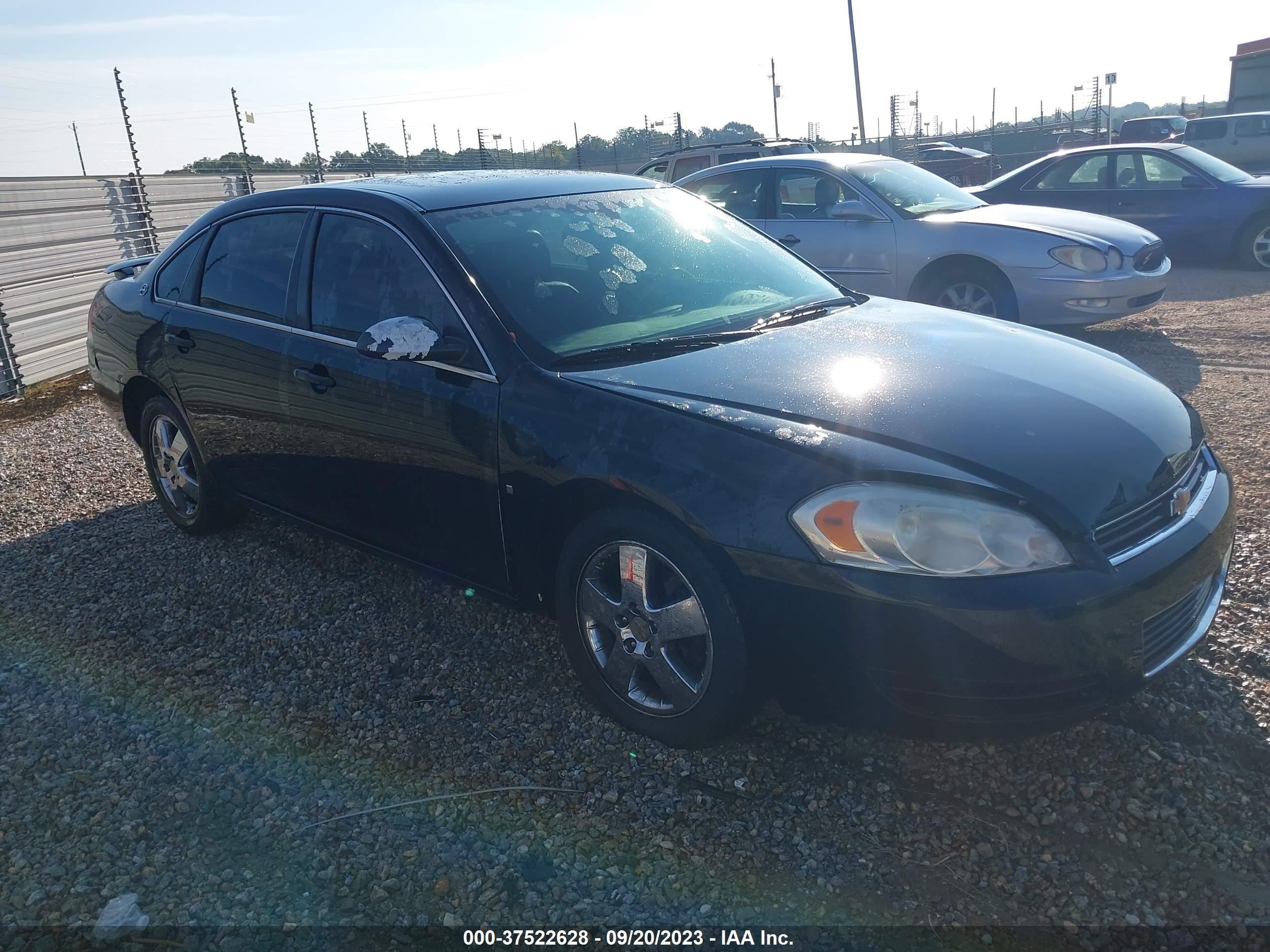 CHEVROLET IMPALA 2008 2g1wt58k181295302