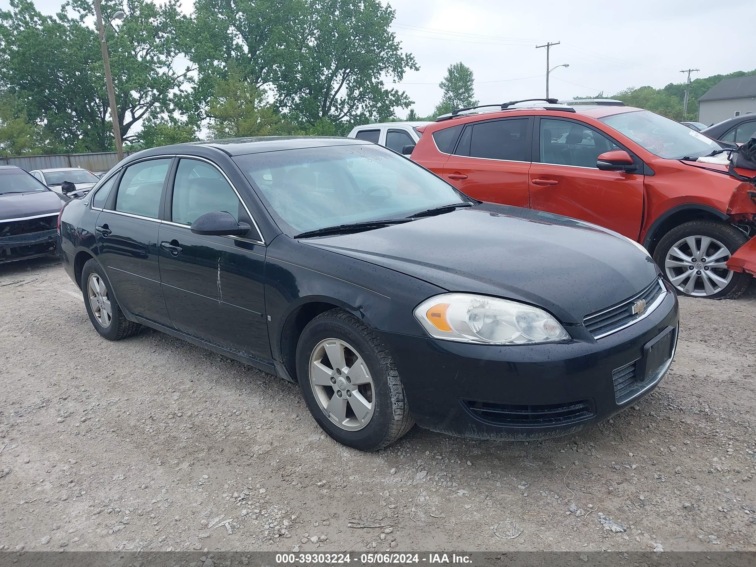 CHEVROLET IMPALA 2008 2g1wt58k181349651