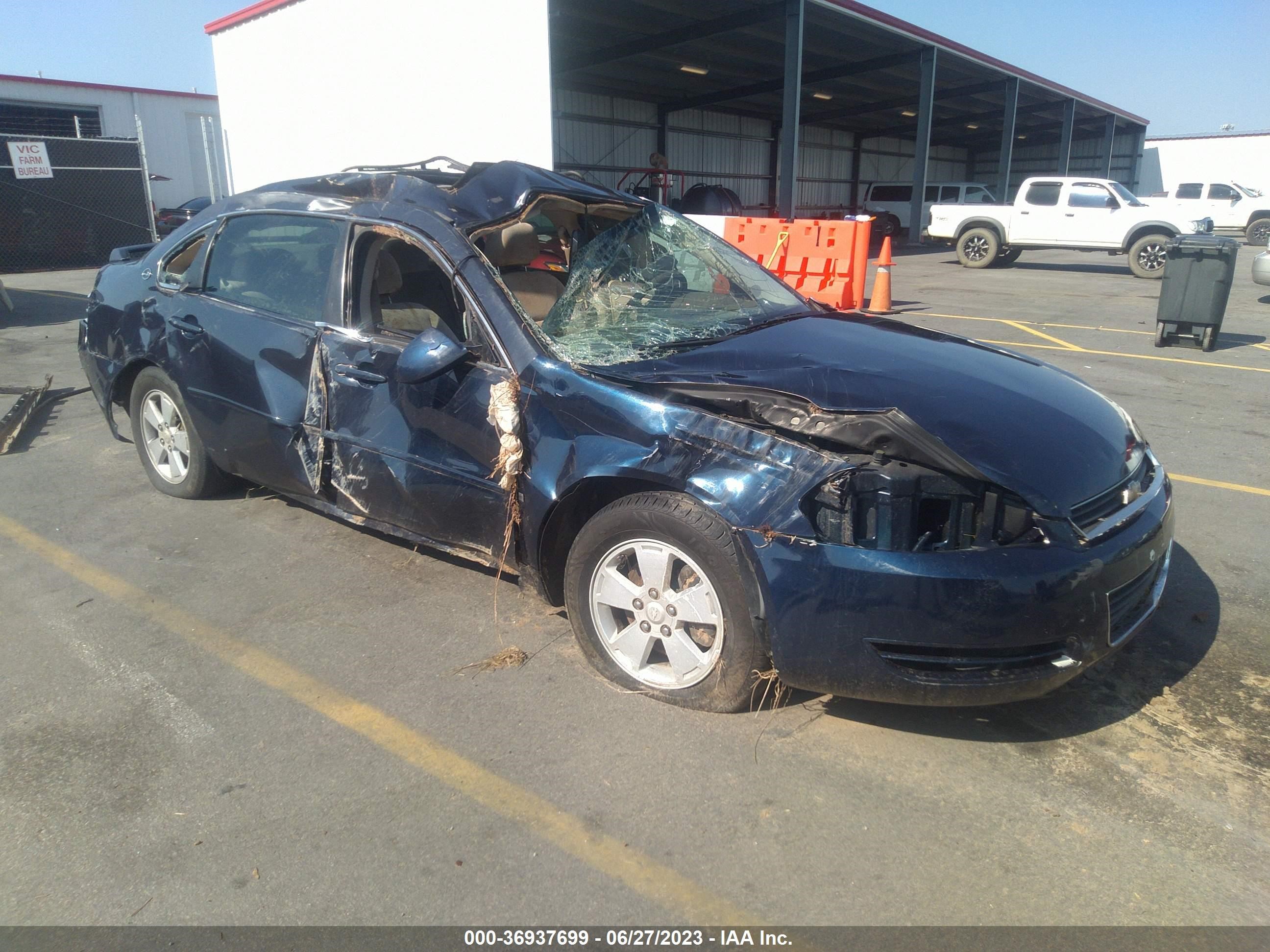 CHEVROLET IMPALA 2008 2g1wt58k189181172