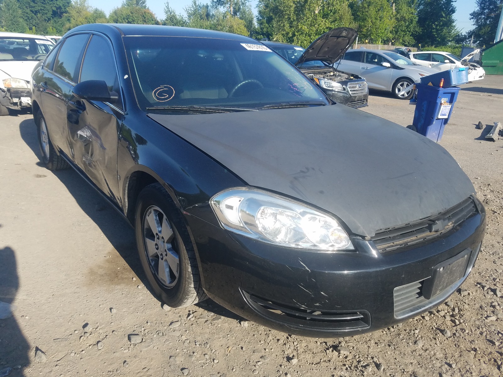 CHEVROLET IMPALA LT 2008 2g1wt58k281284177