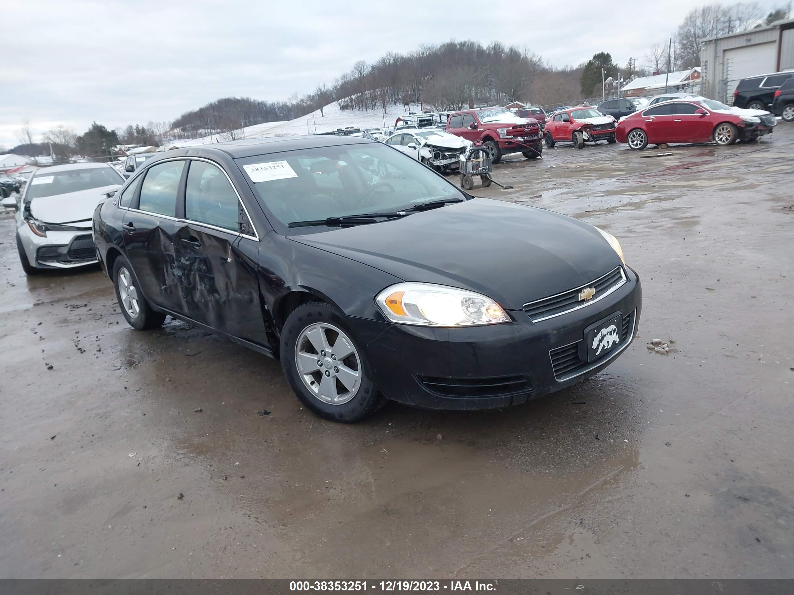 CHEVROLET IMPALA 2008 2g1wt58k281362523