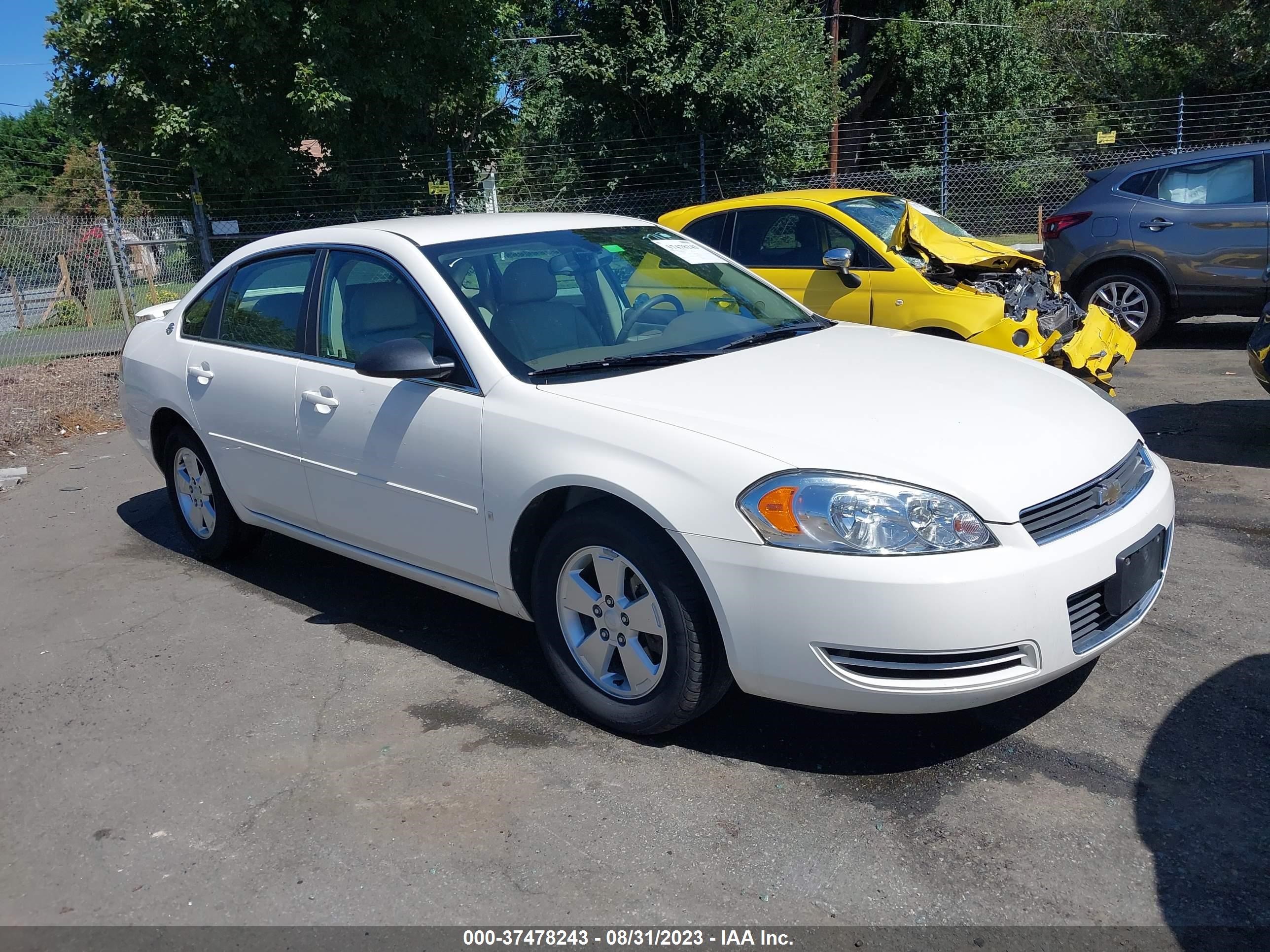 CHEVROLET IMPALA 2008 2g1wt58k281374199