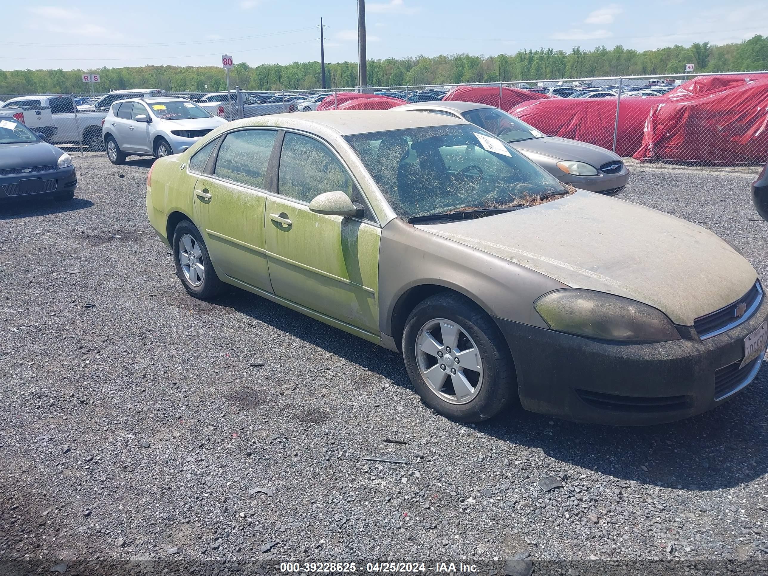 CHEVROLET IMPALA 2006 2g1wt58k369190811