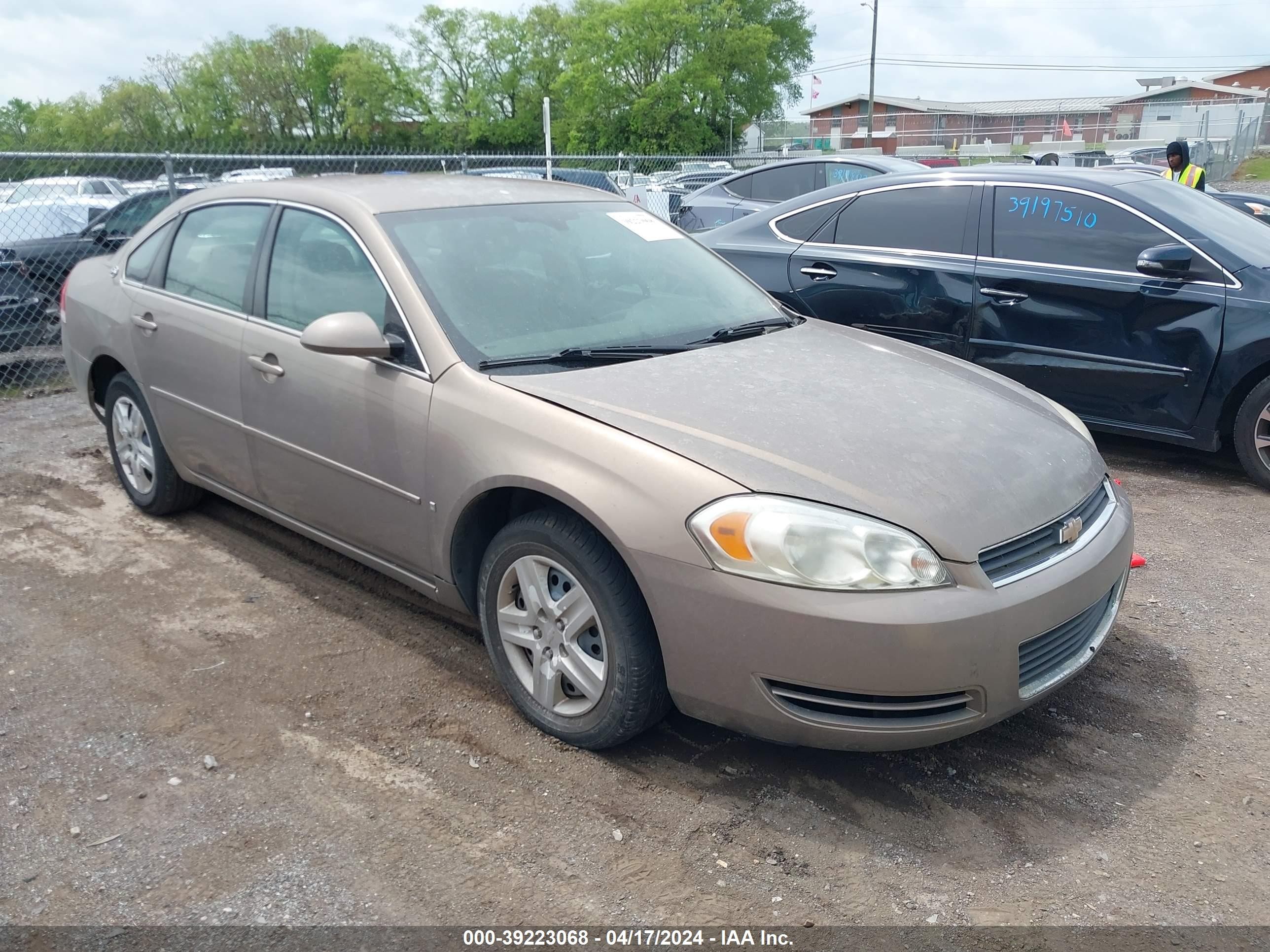 CHEVROLET IMPALA 2006 2g1wt58k369325740