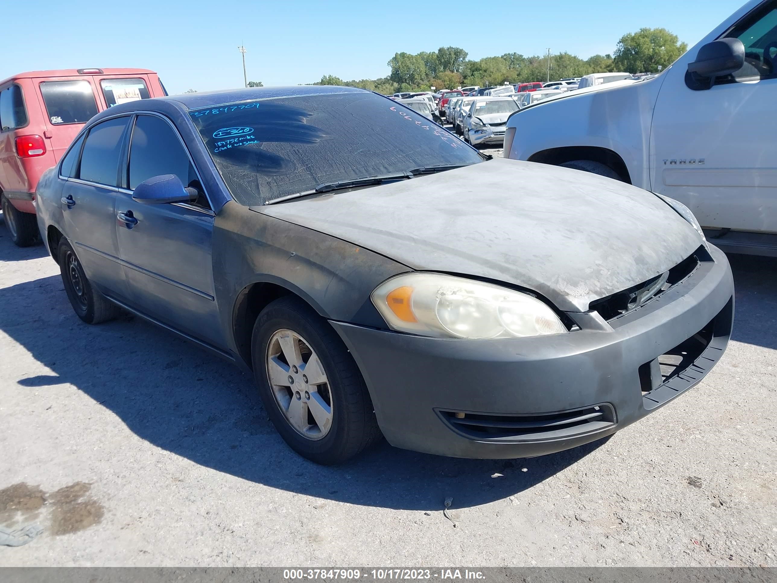 CHEVROLET IMPALA 2006 2g1wt58k369347348