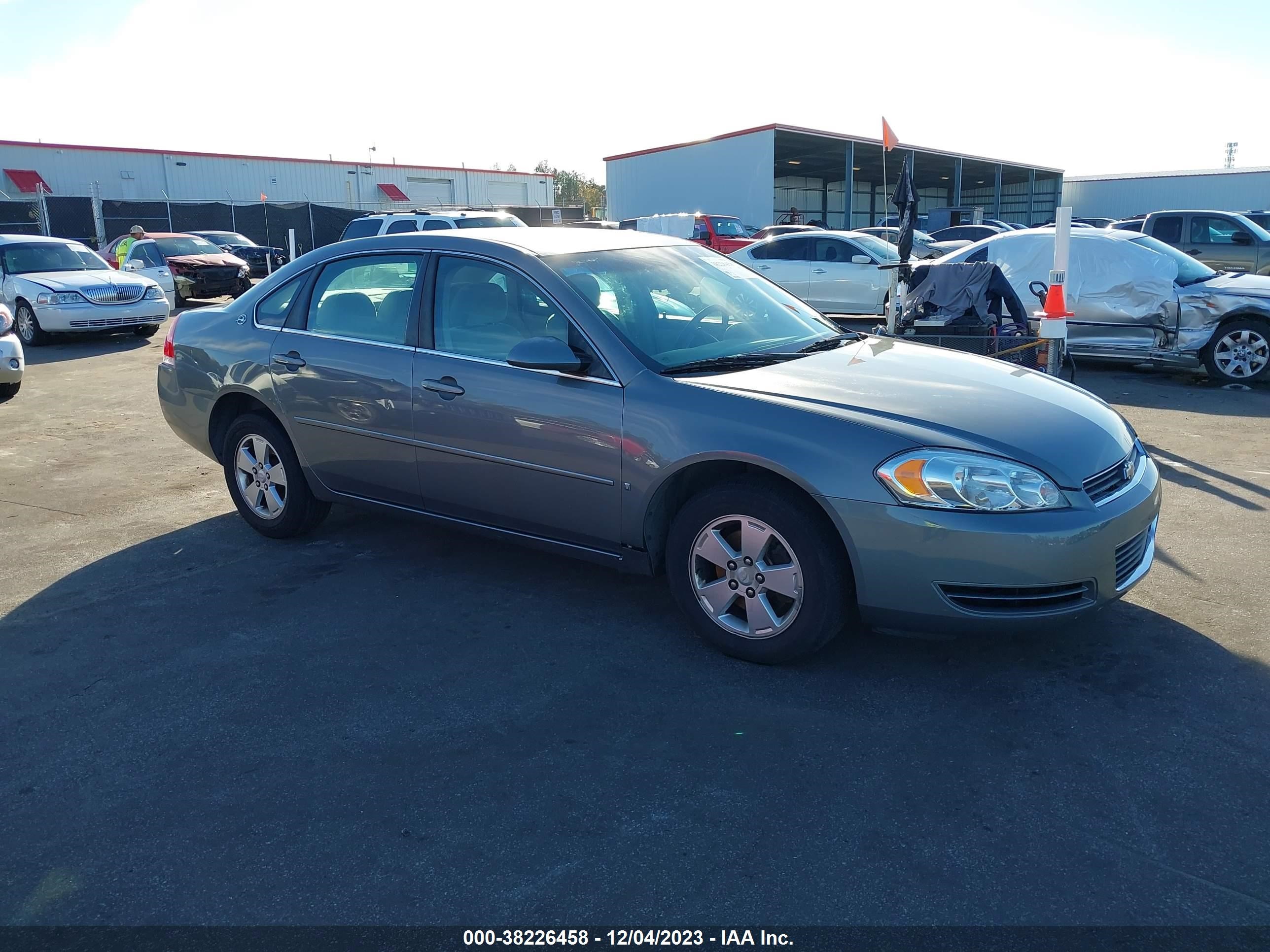 CHEVROLET IMPALA 2007 2g1wt58k379409879