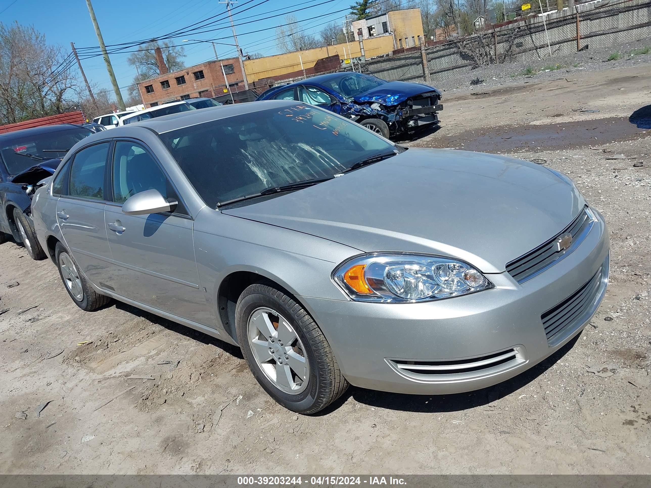 CHEVROLET IMPALA 2008 2g1wt58k381351269