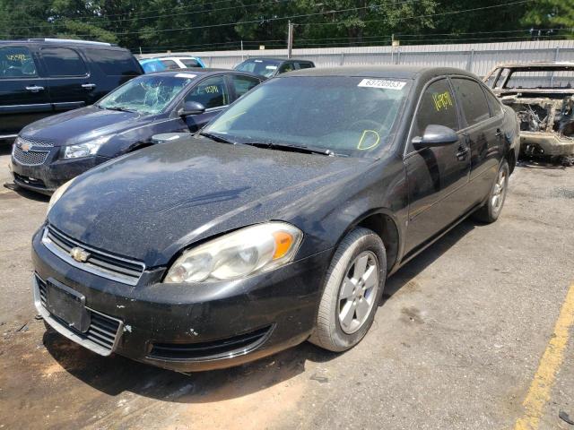 CHEVROLET IMPALA LT 2008 2g1wt58k389261265