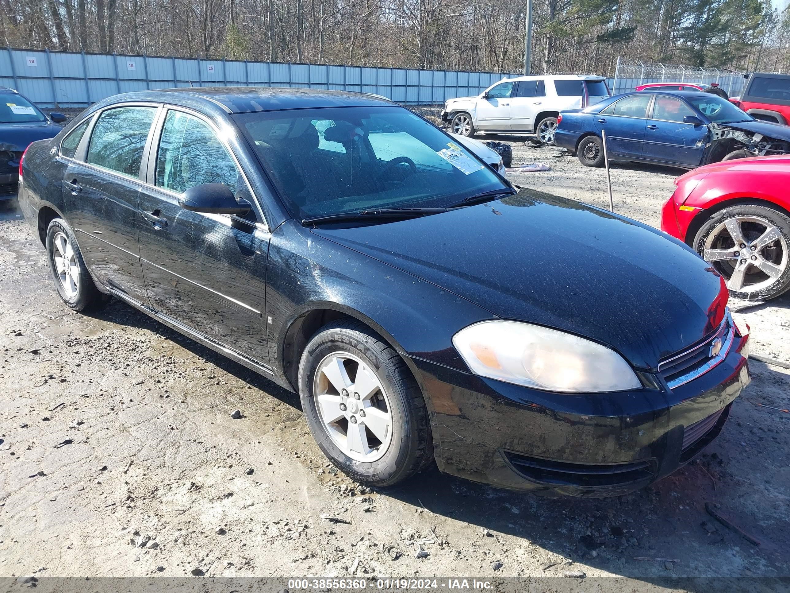 CHEVROLET IMPALA 2007 2g1wt58k479377833