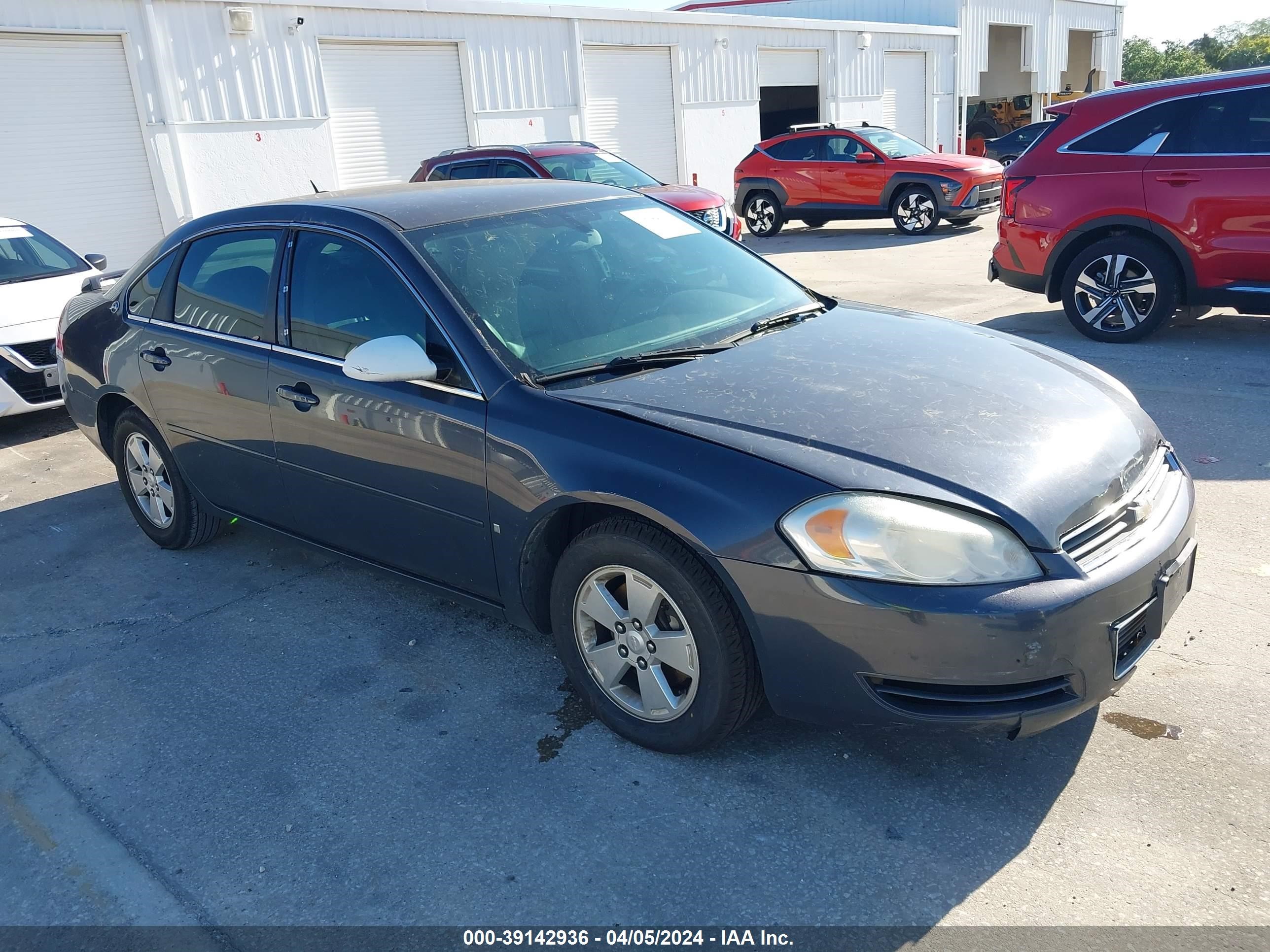 CHEVROLET IMPALA 2008 2g1wt58k489249688