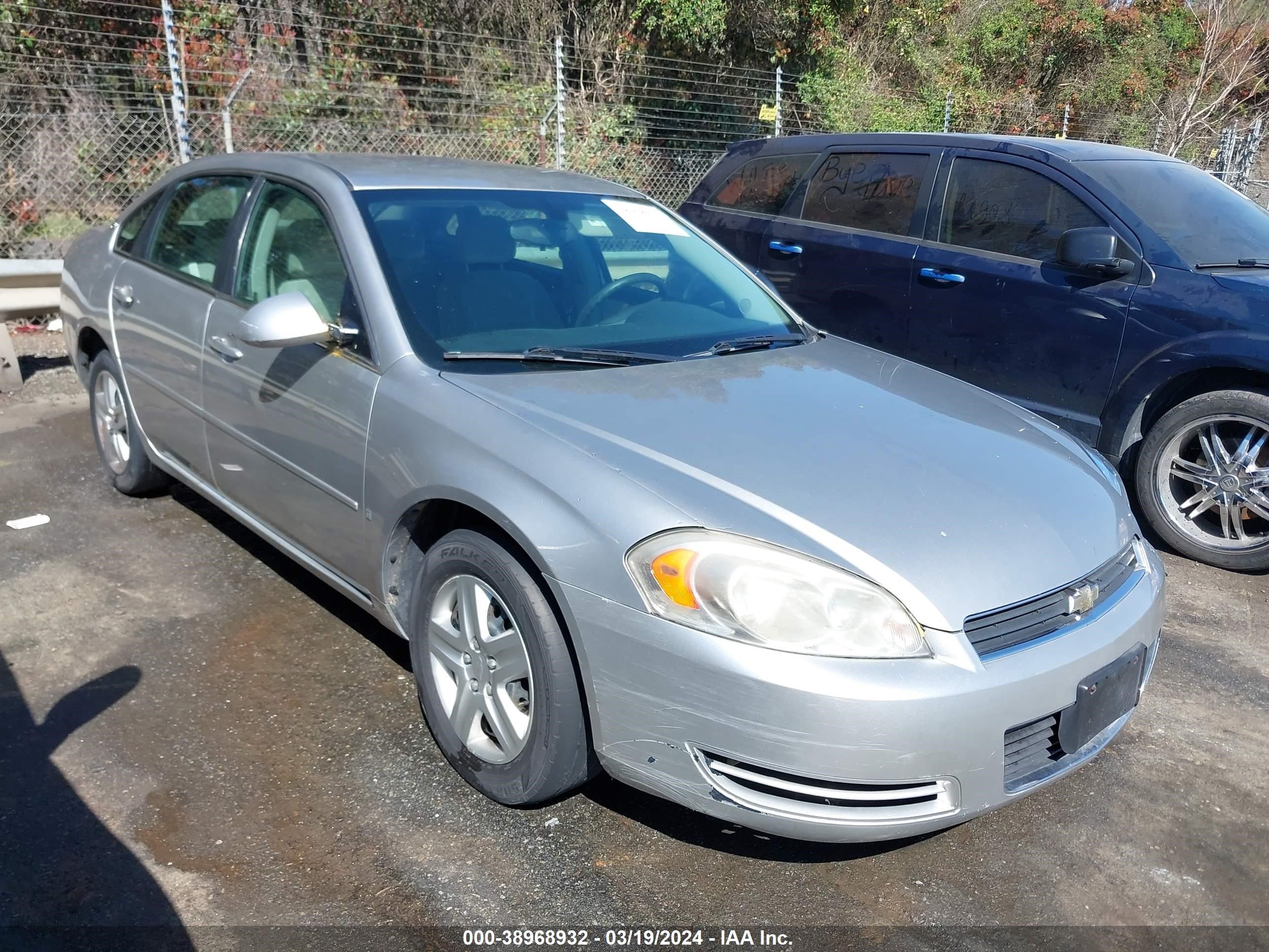 CHEVROLET IMPALA 2006 2g1wt58k569109484