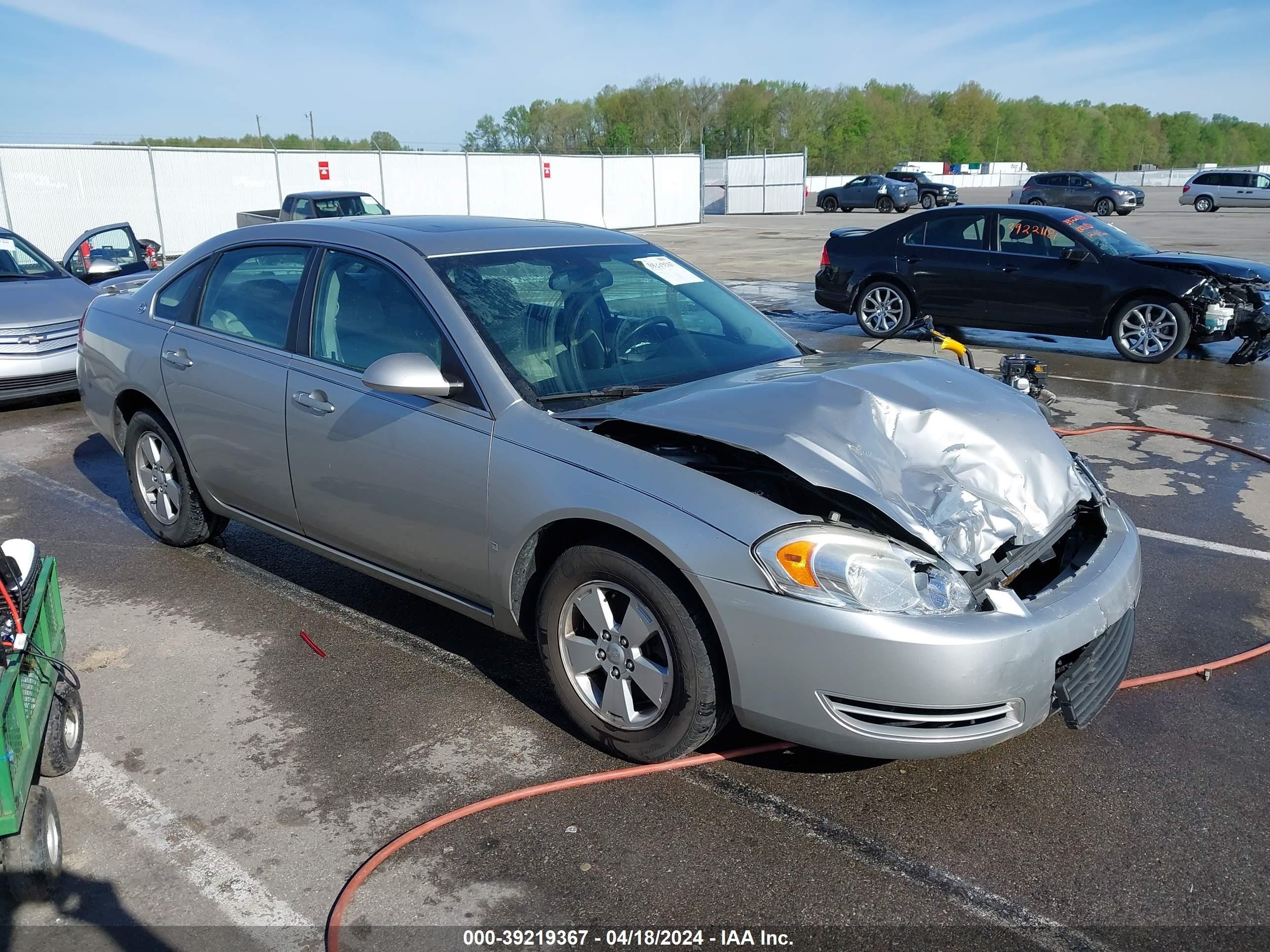 CHEVROLET IMPALA 2008 2g1wt58k581330472