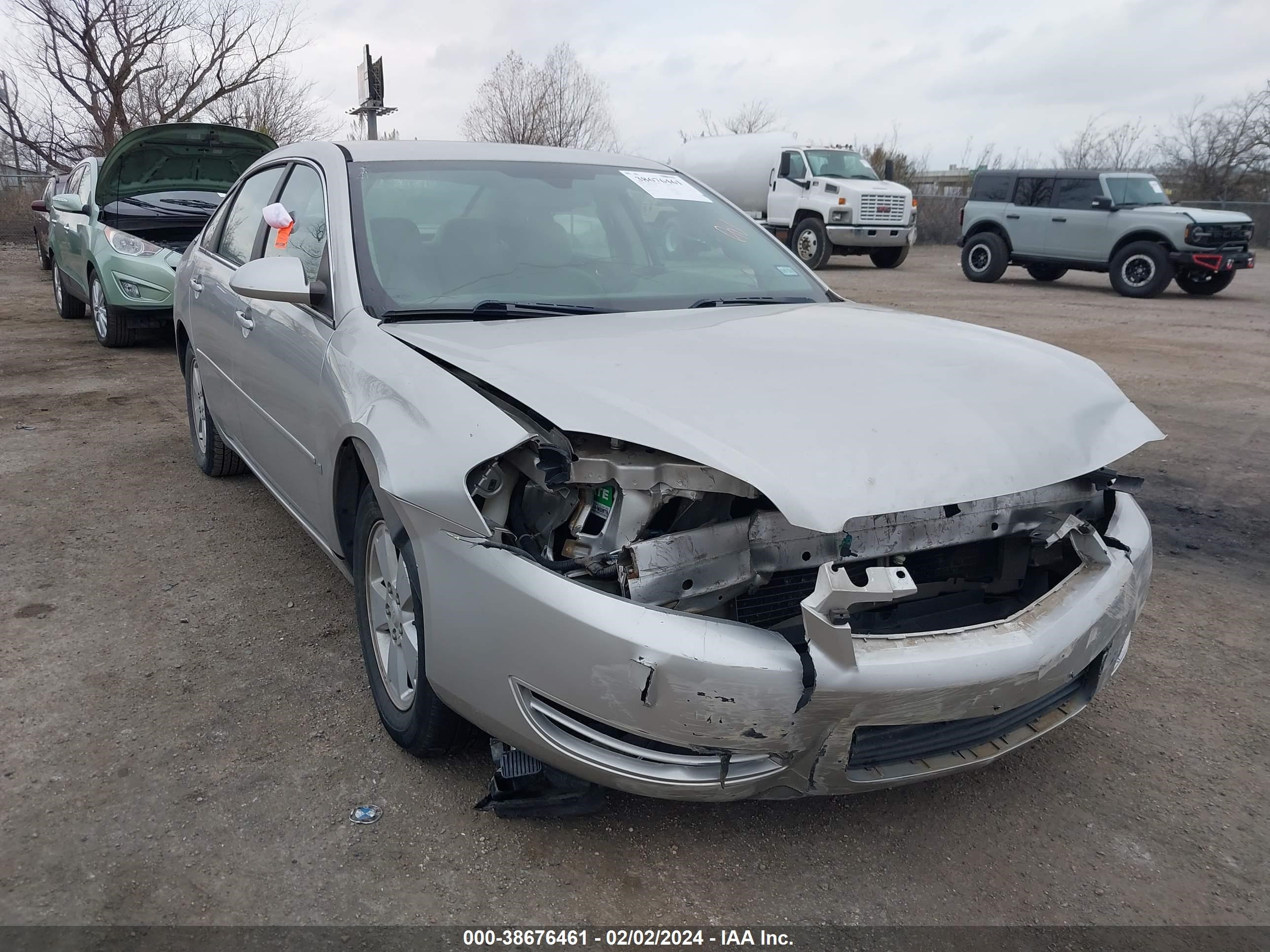 CHEVROLET IMPALA 2008 2g1wt58k581360488