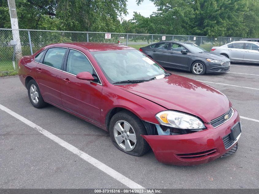 CHEVROLET IMPALA 2008 2g1wt58k589226548