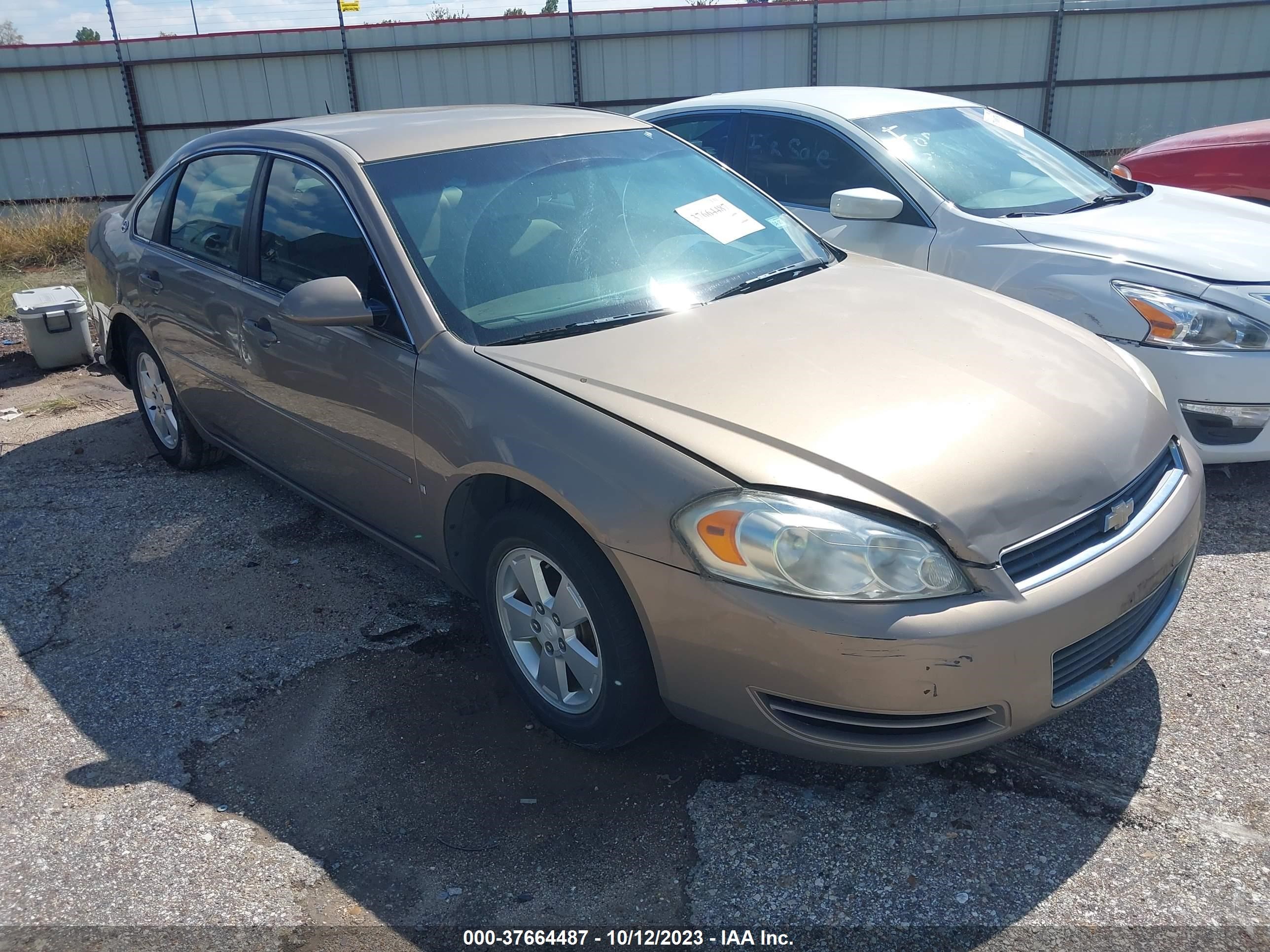 CHEVROLET IMPALA 2006 2g1wt58k669423225