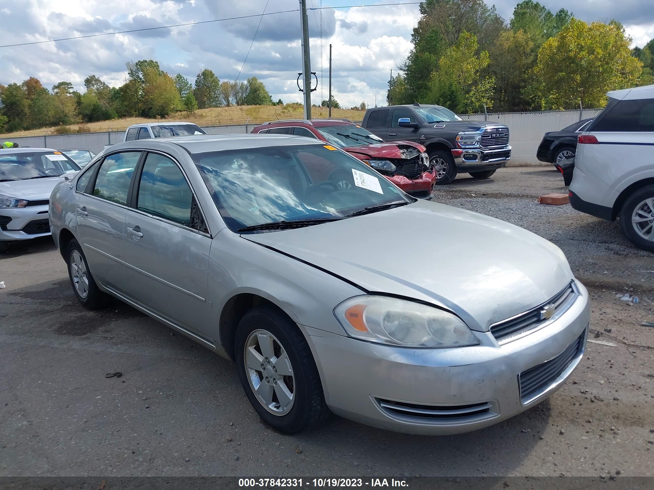 CHEVROLET IMPALA 2008 2g1wt58k681323983