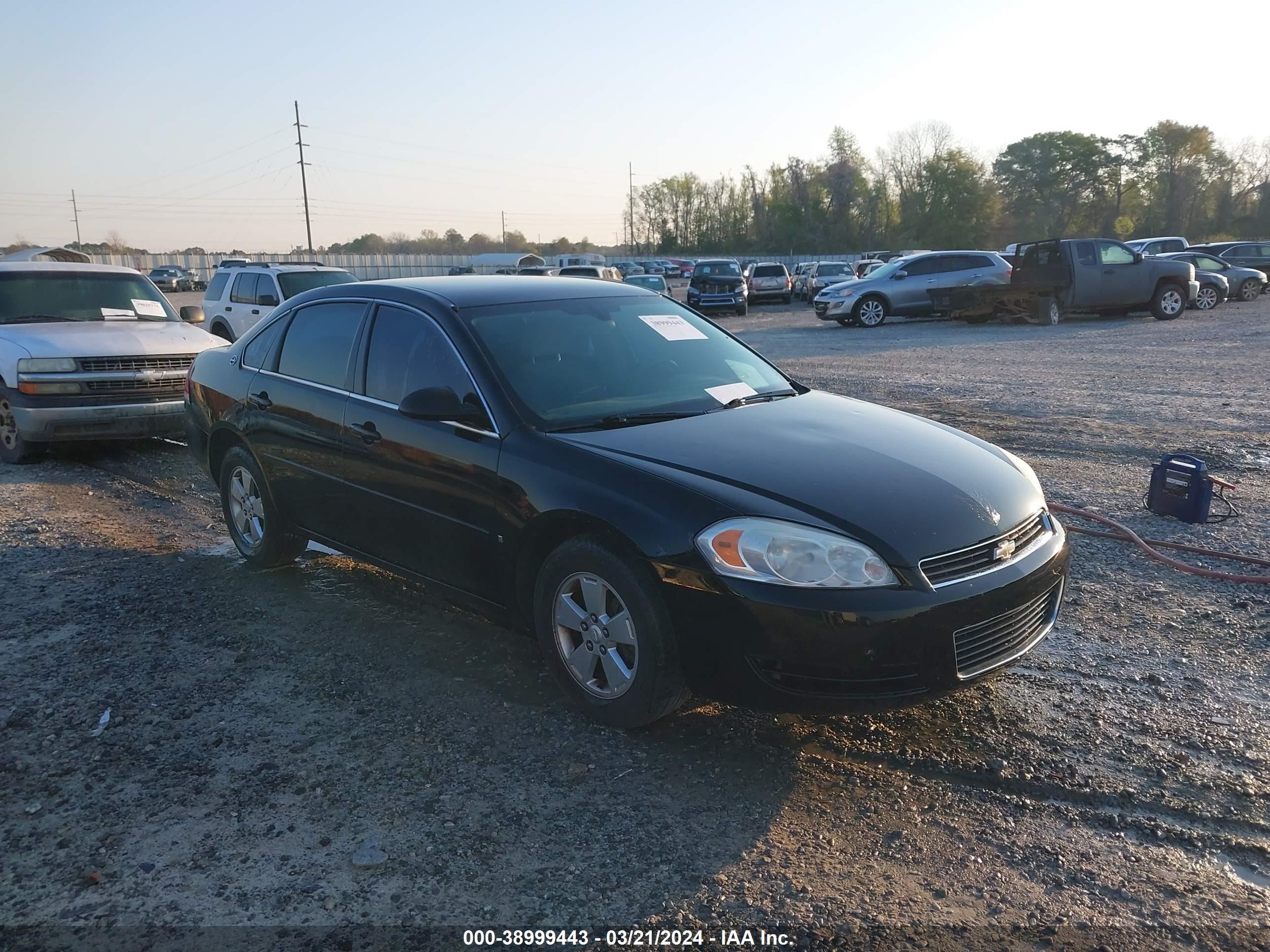 CHEVROLET IMPALA 2007 2g1wt58k779408122