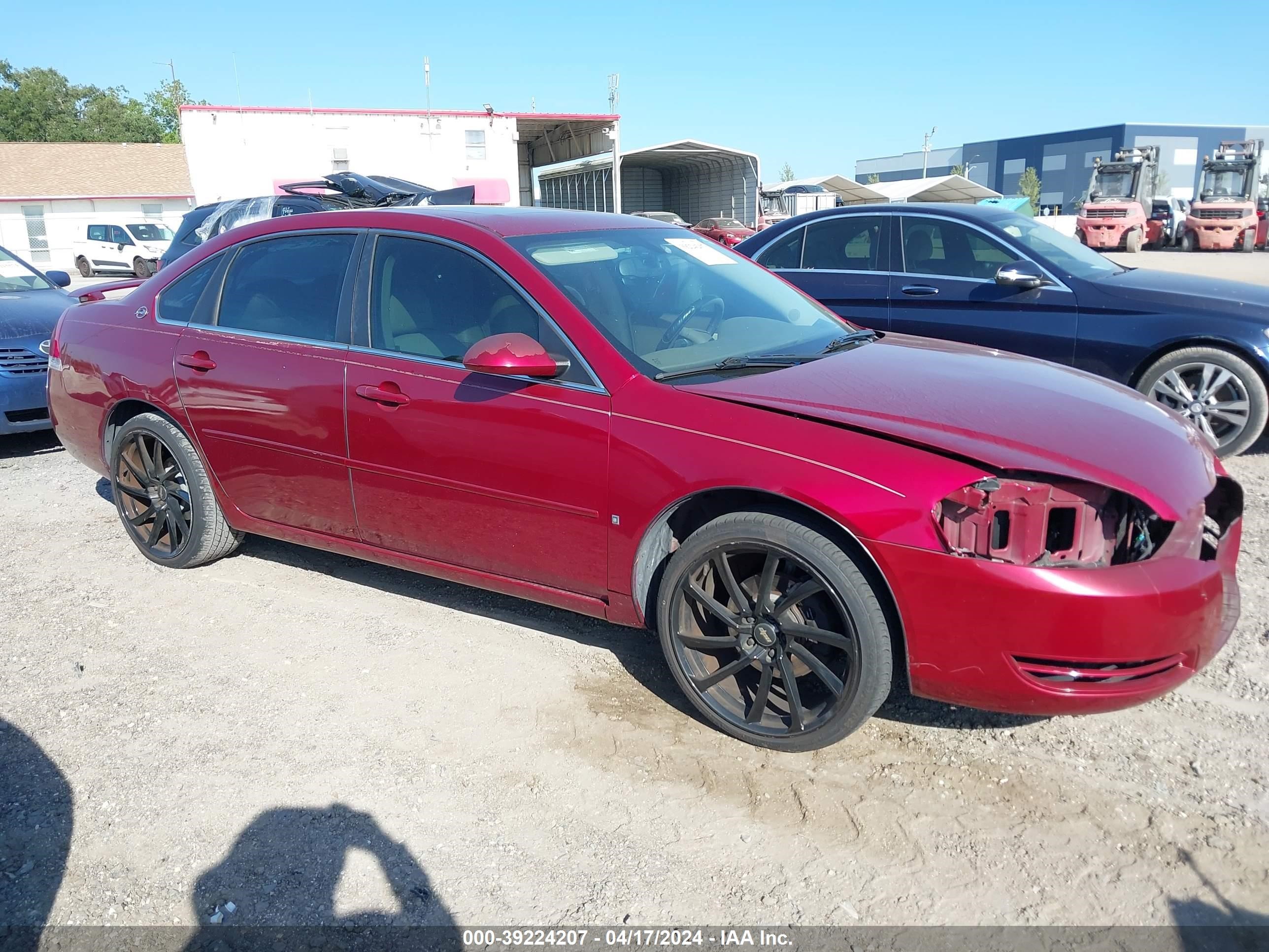 CHEVROLET IMPALA 2008 2g1wt58k781289150