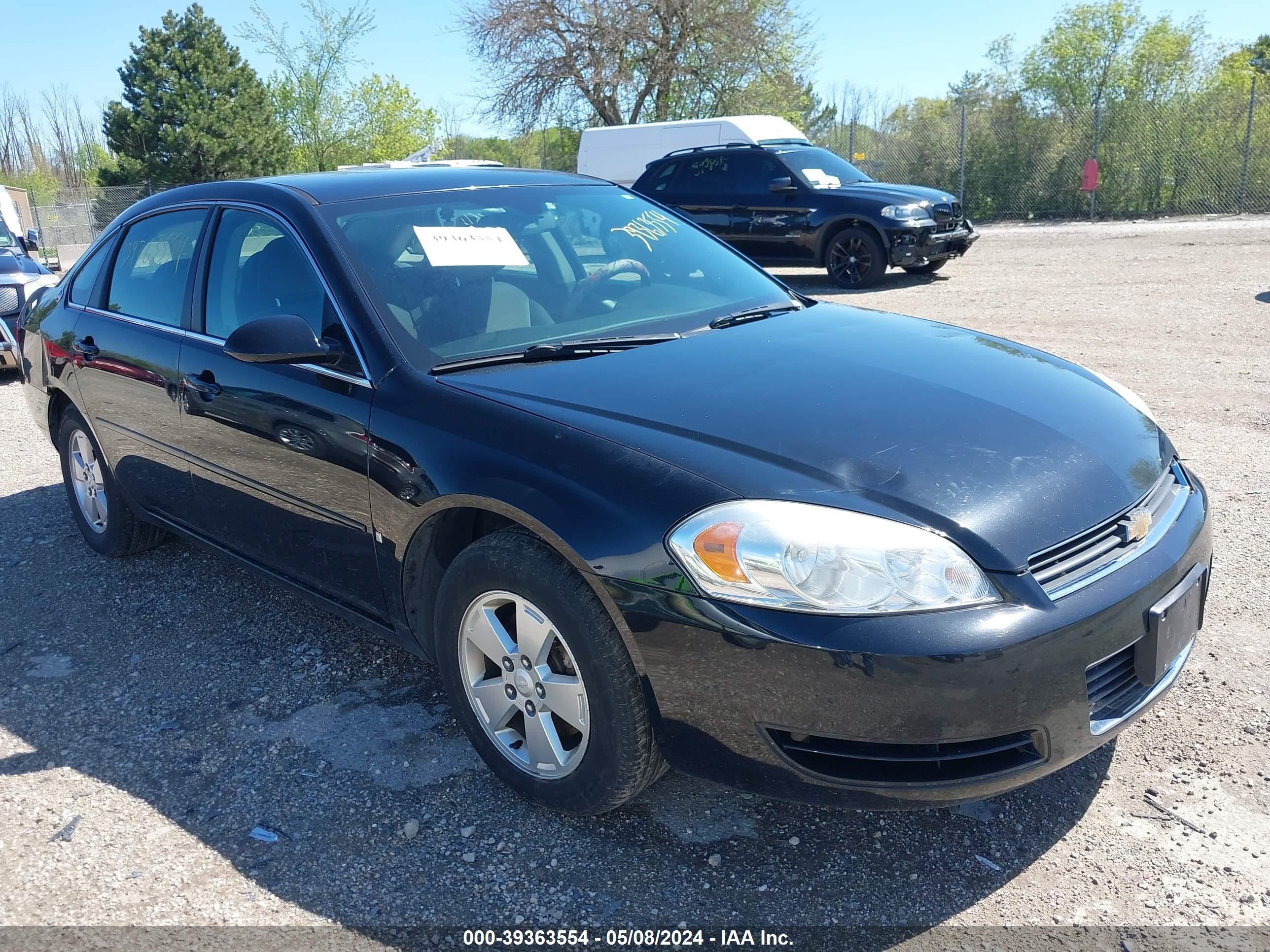 CHEVROLET IMPALA 2008 2g1wt58k789171360