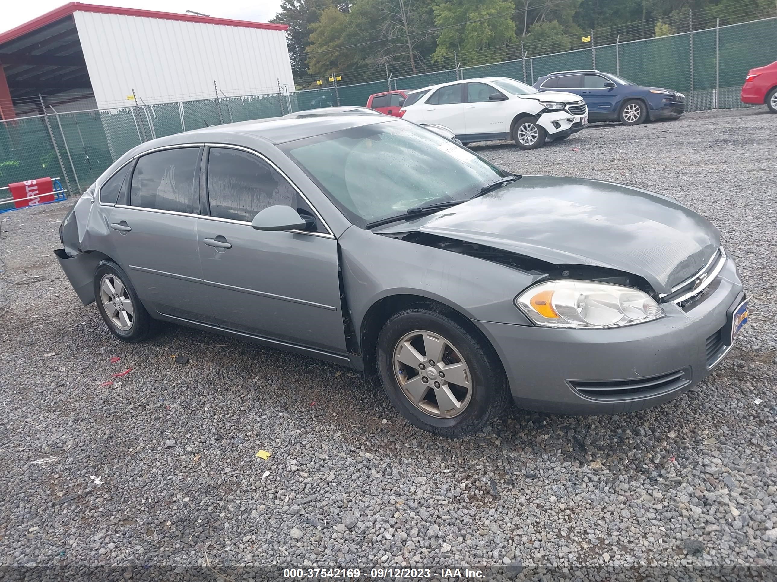 CHEVROLET IMPALA 2007 2g1wt58k879157420