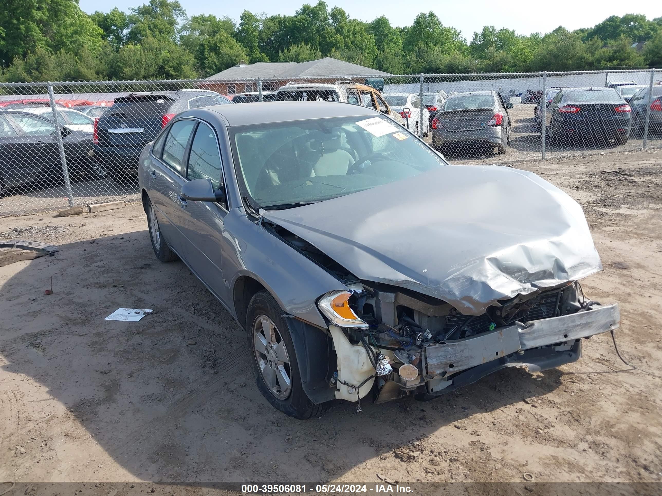 CHEVROLET IMPALA 2007 2g1wt58k979112518