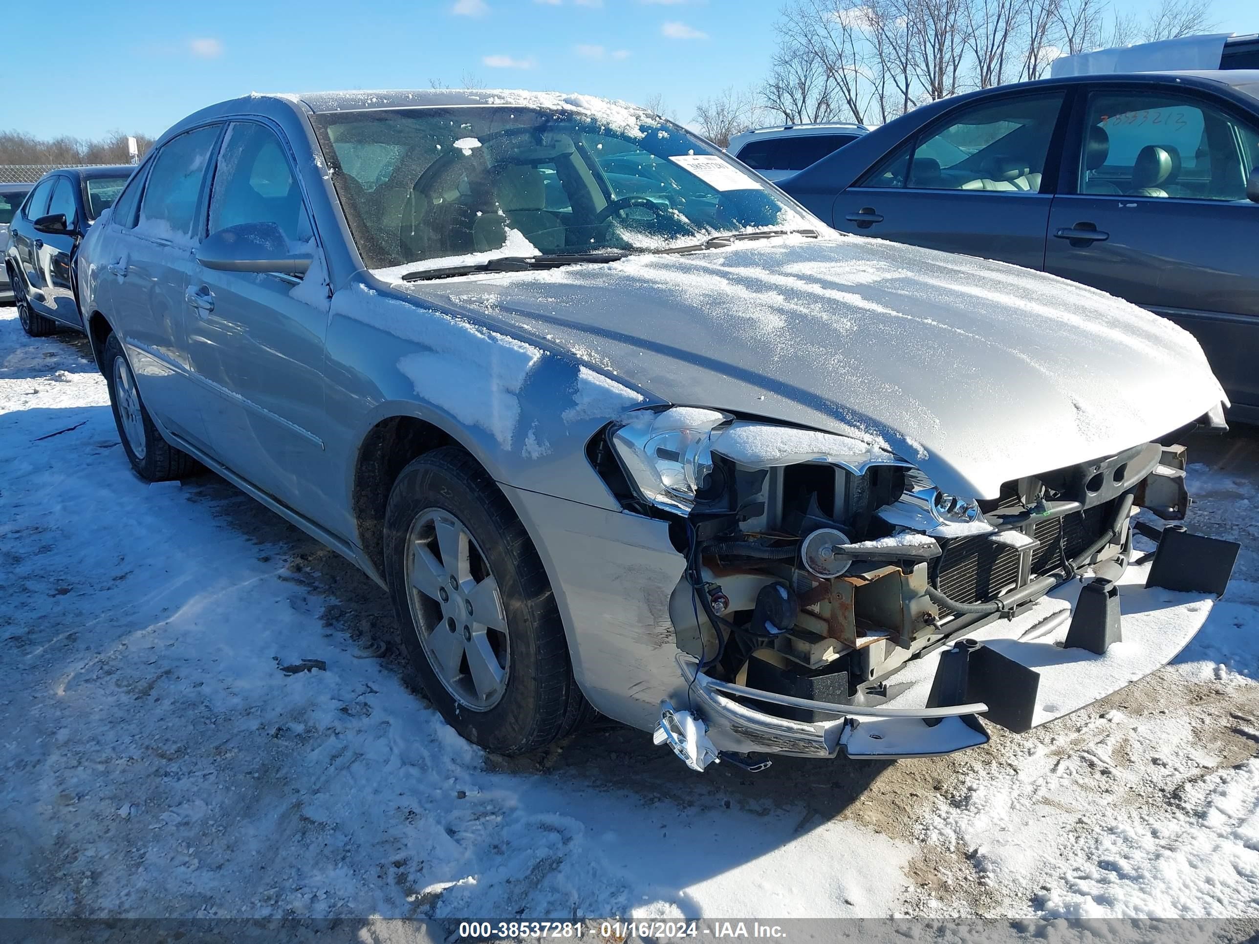 CHEVROLET IMPALA 2007 2g1wt58k979136169