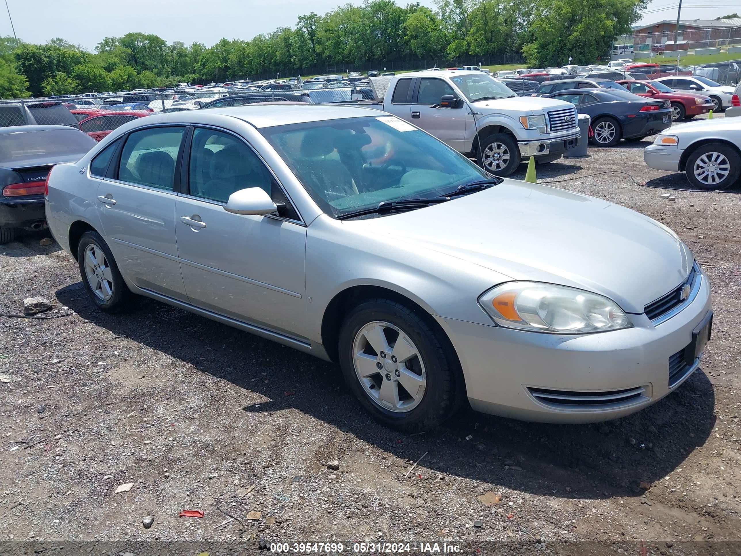 CHEVROLET IMPALA 2008 2g1wt58k981336713