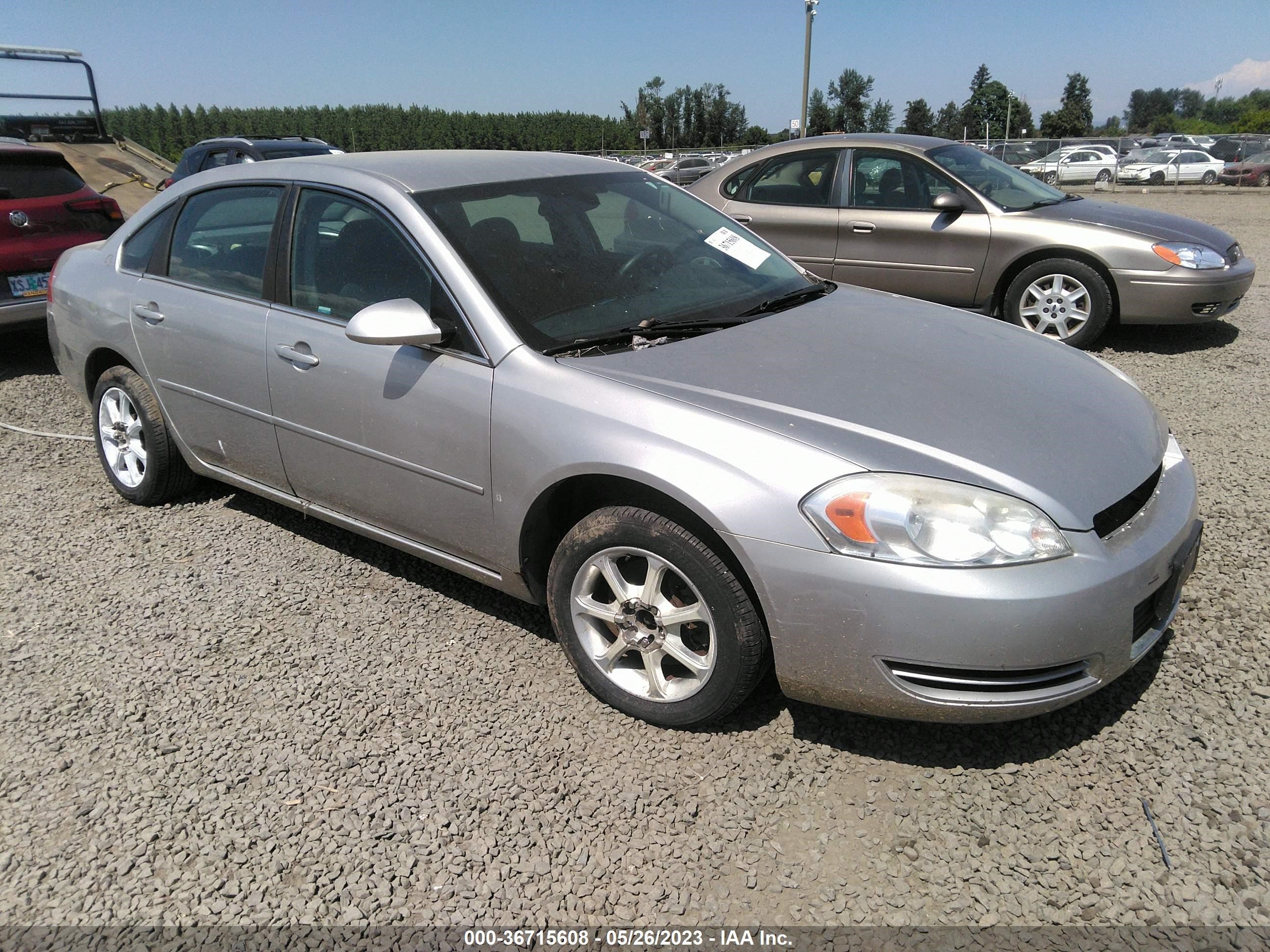 CHEVROLET IMPALA 2006 2g1wt58kx69372960