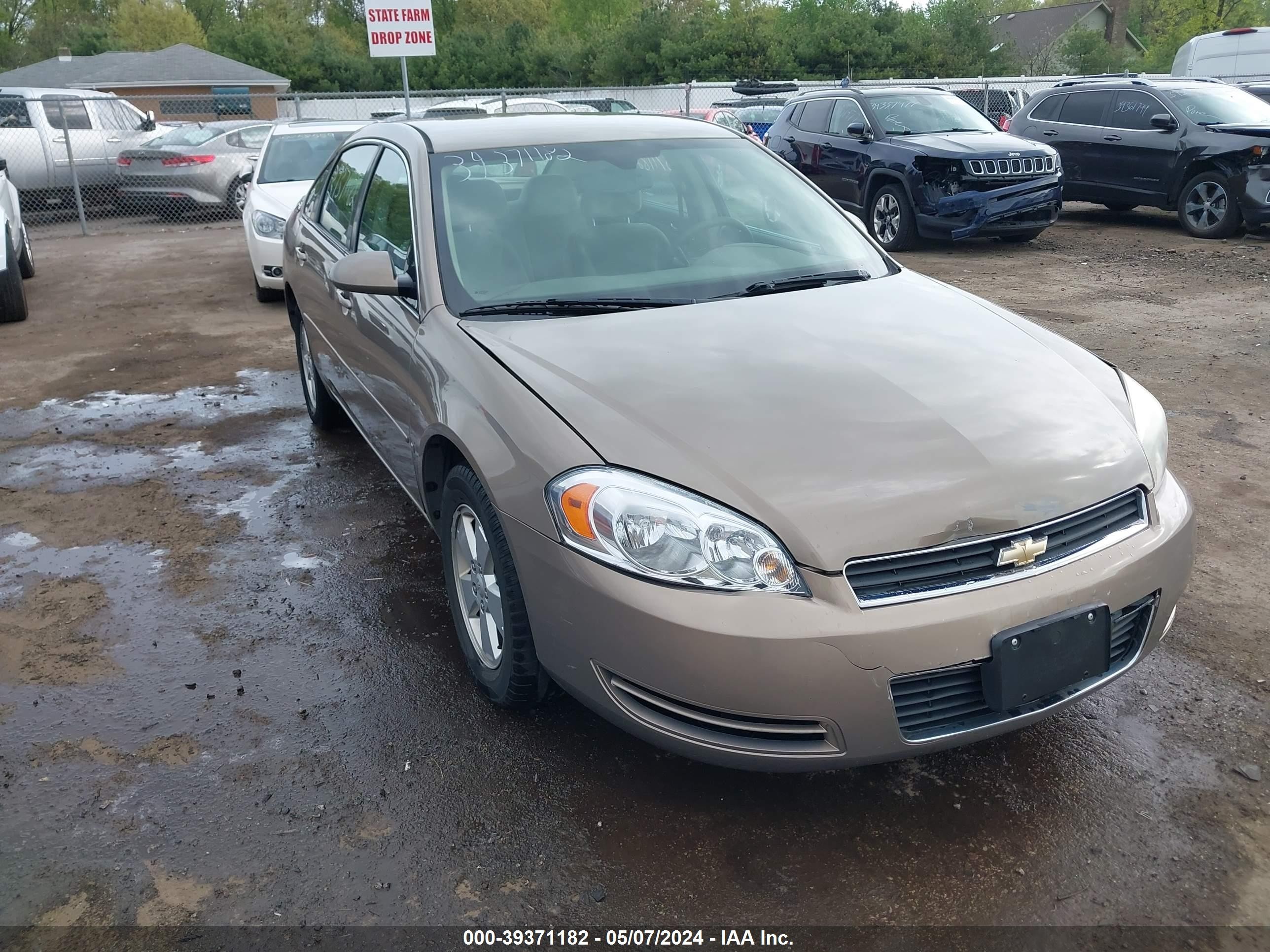 CHEVROLET IMPALA 2007 2g1wt58kx79244901