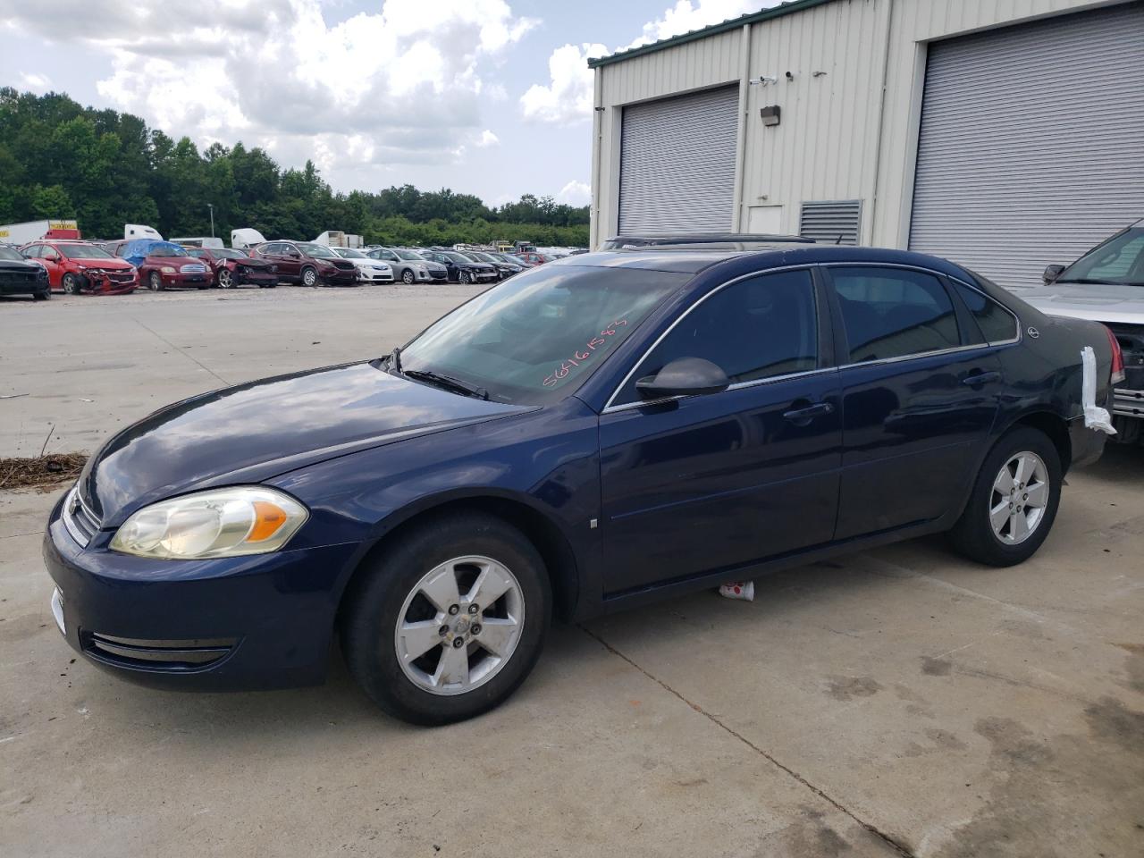 CHEVROLET IMPALA 2007 2g1wt58kx79270625