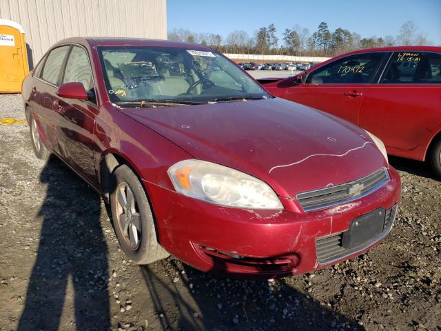 CHEVROLET IMPALA LT 2007 2g1wt58kx79348109