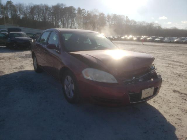 CHEVROLET IMPALA LT 2008 2g1wt58kx81374239