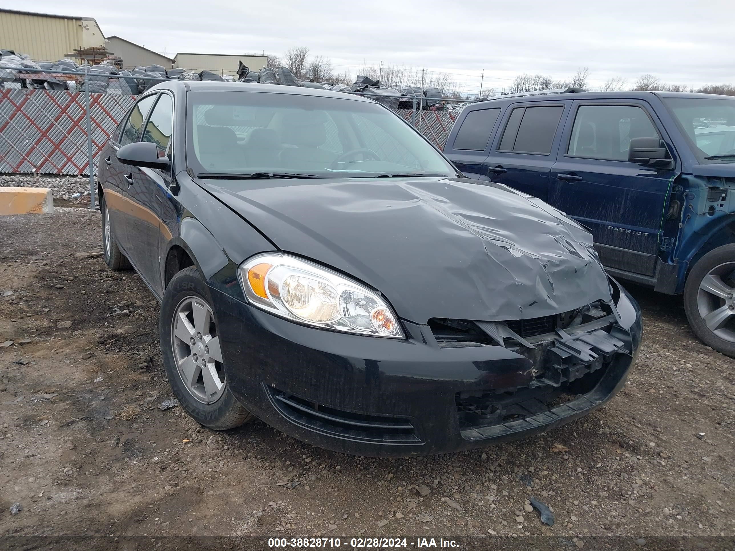 CHEVROLET IMPALA 2008 2g1wt58kx89174446