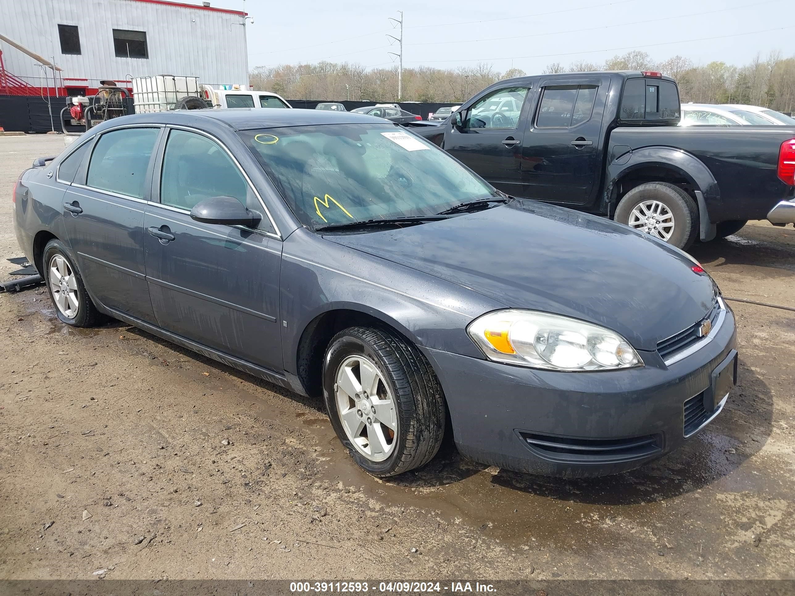 CHEVROLET IMPALA 2008 2g1wt58n081198375