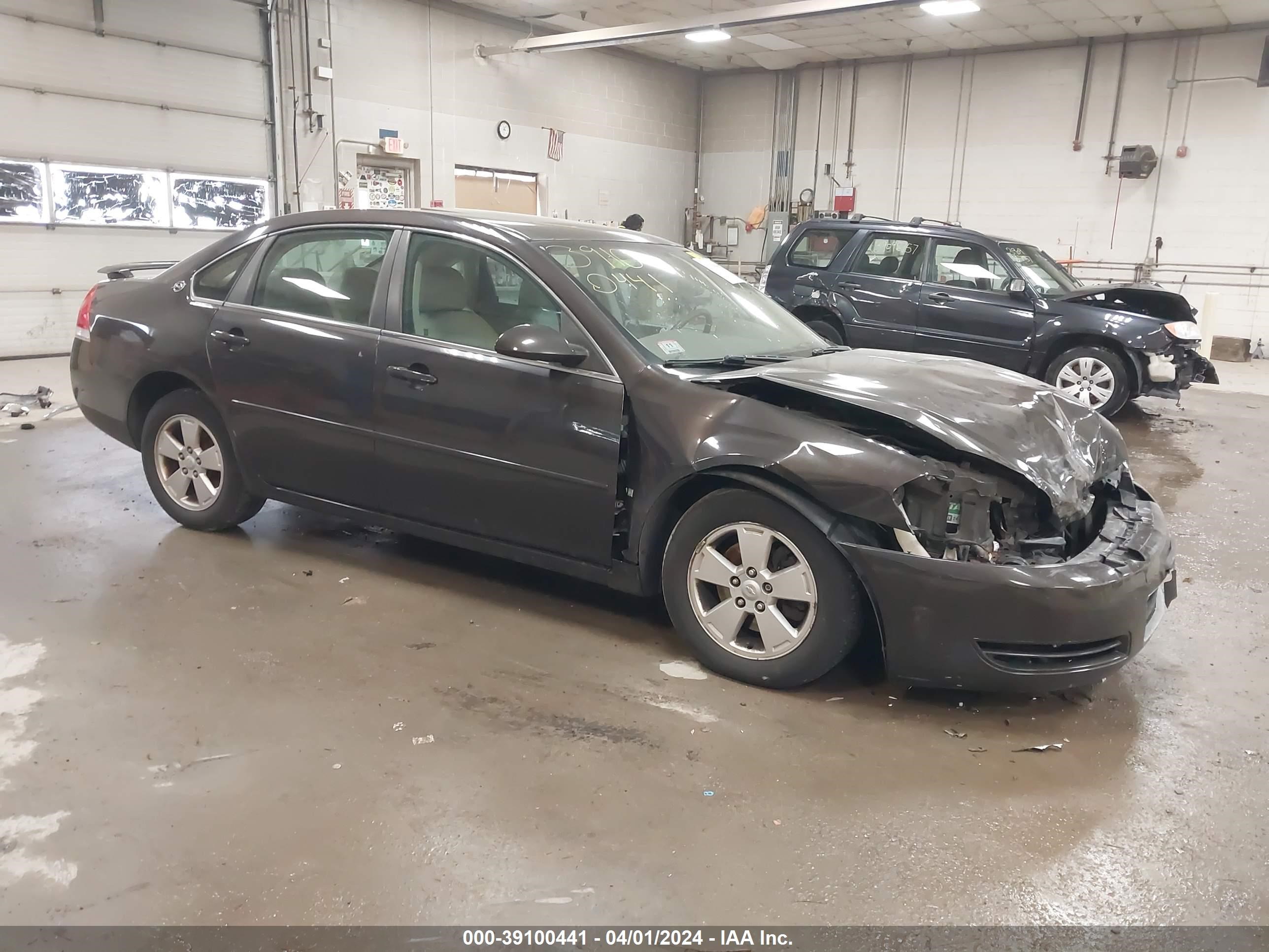 CHEVROLET IMPALA 2008 2g1wt58n081314870