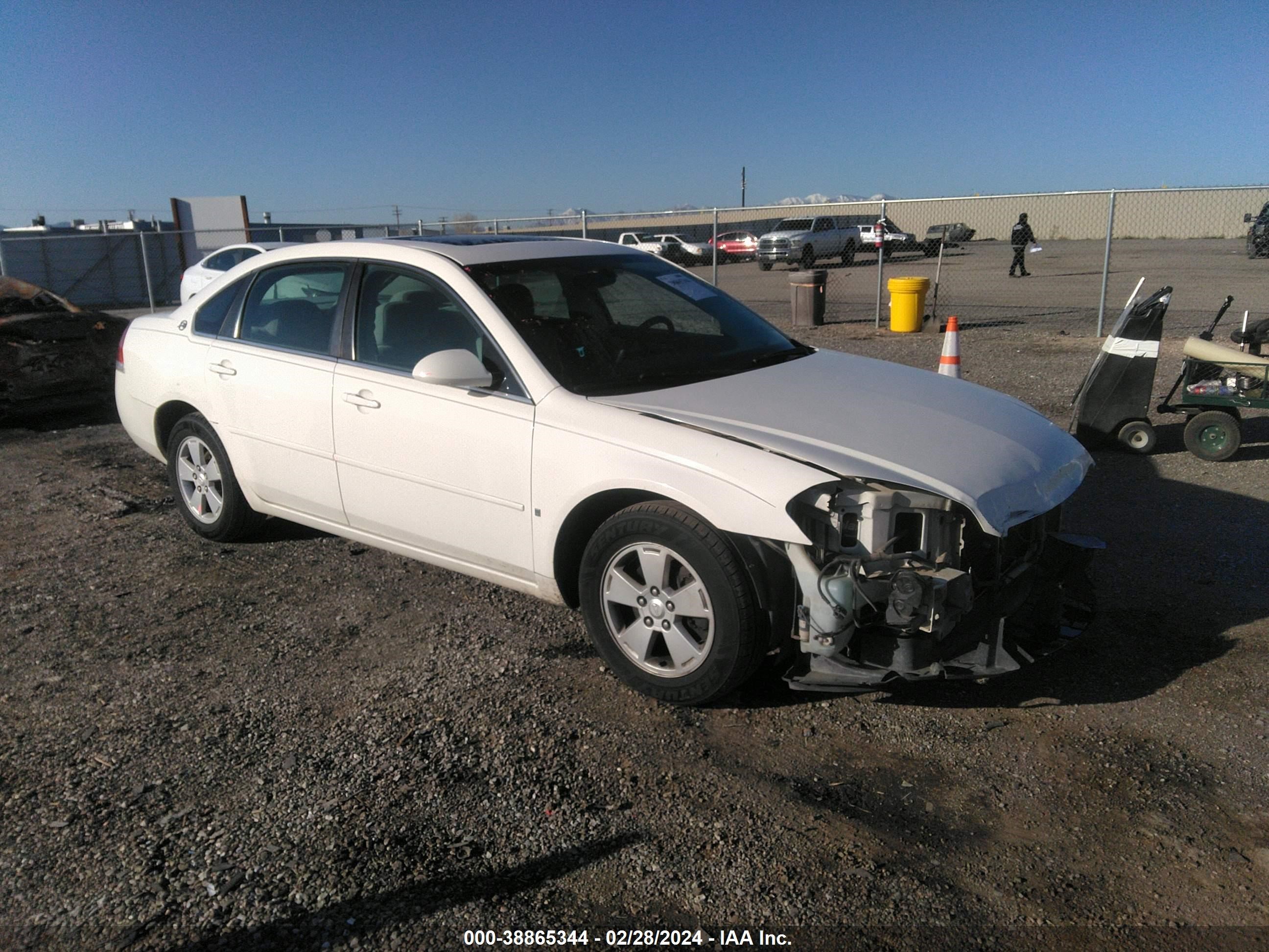 CHEVROLET IMPALA 2007 2g1wt58n179304168