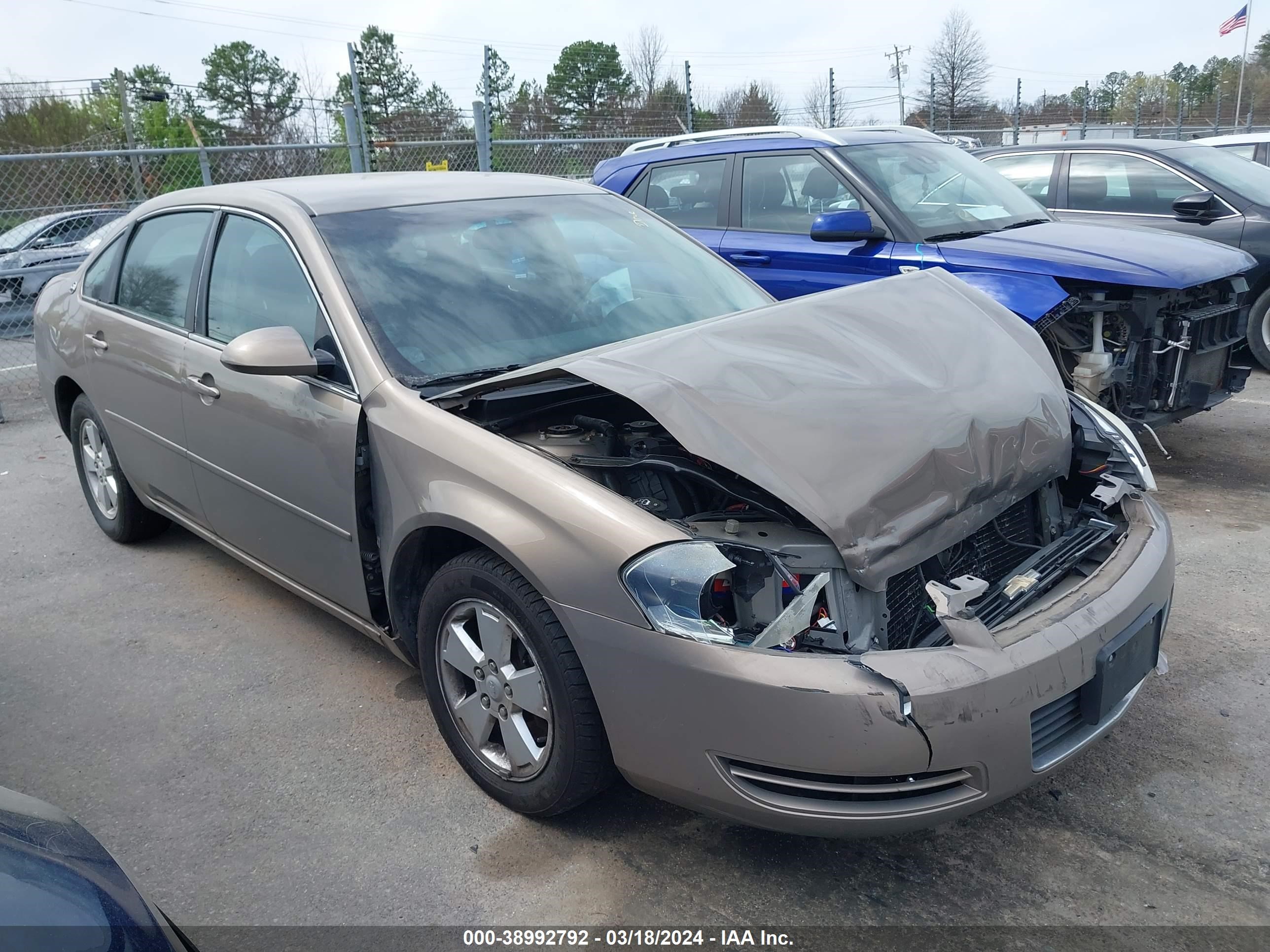 CHEVROLET IMPALA 2007 2g1wt58n179348705