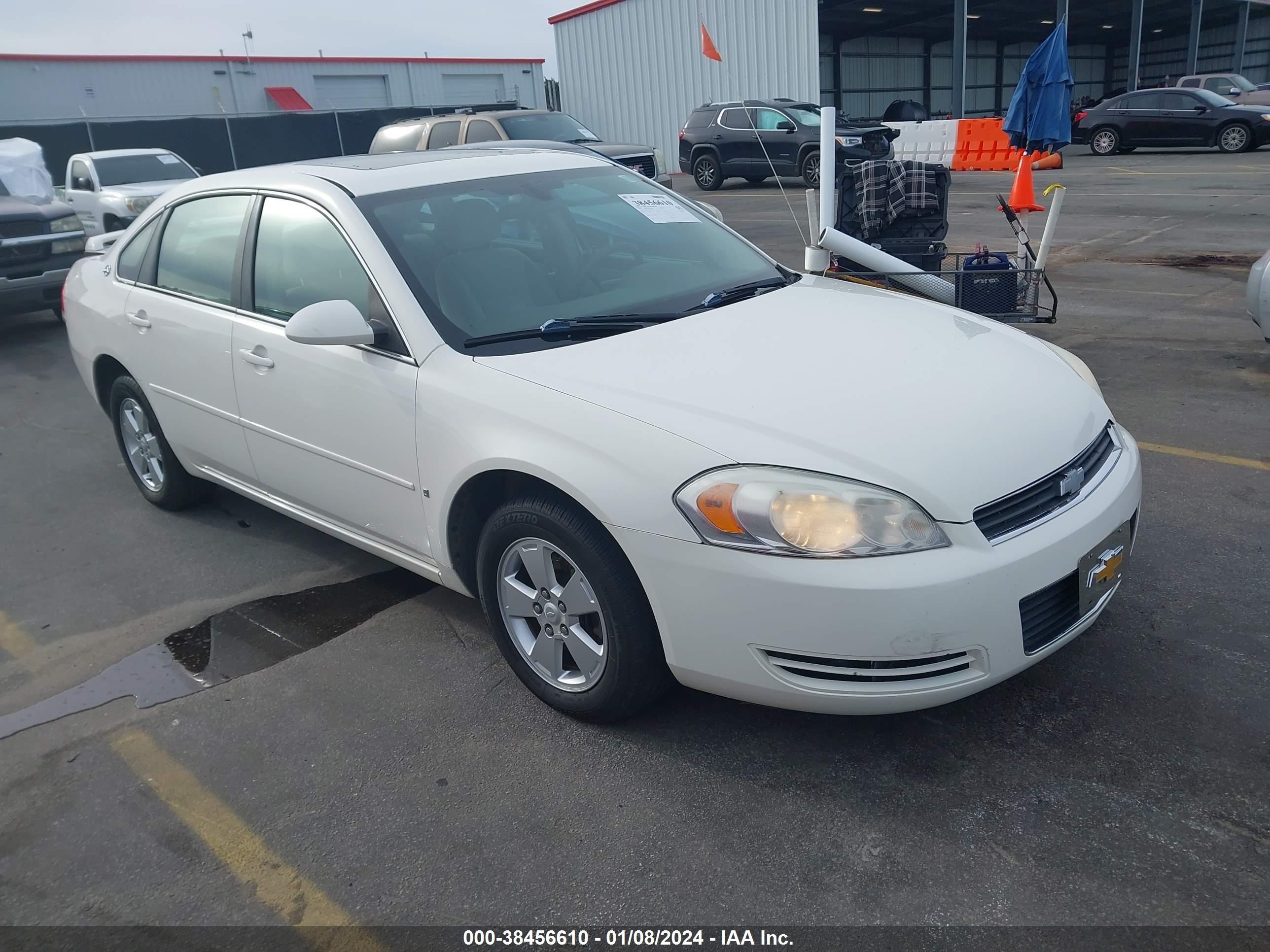 CHEVROLET IMPALA 2008 2g1wt58n181229195