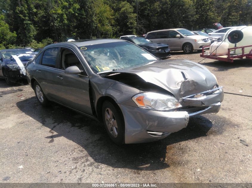 CHEVROLET IMPALA 2008 2g1wt58n381304849