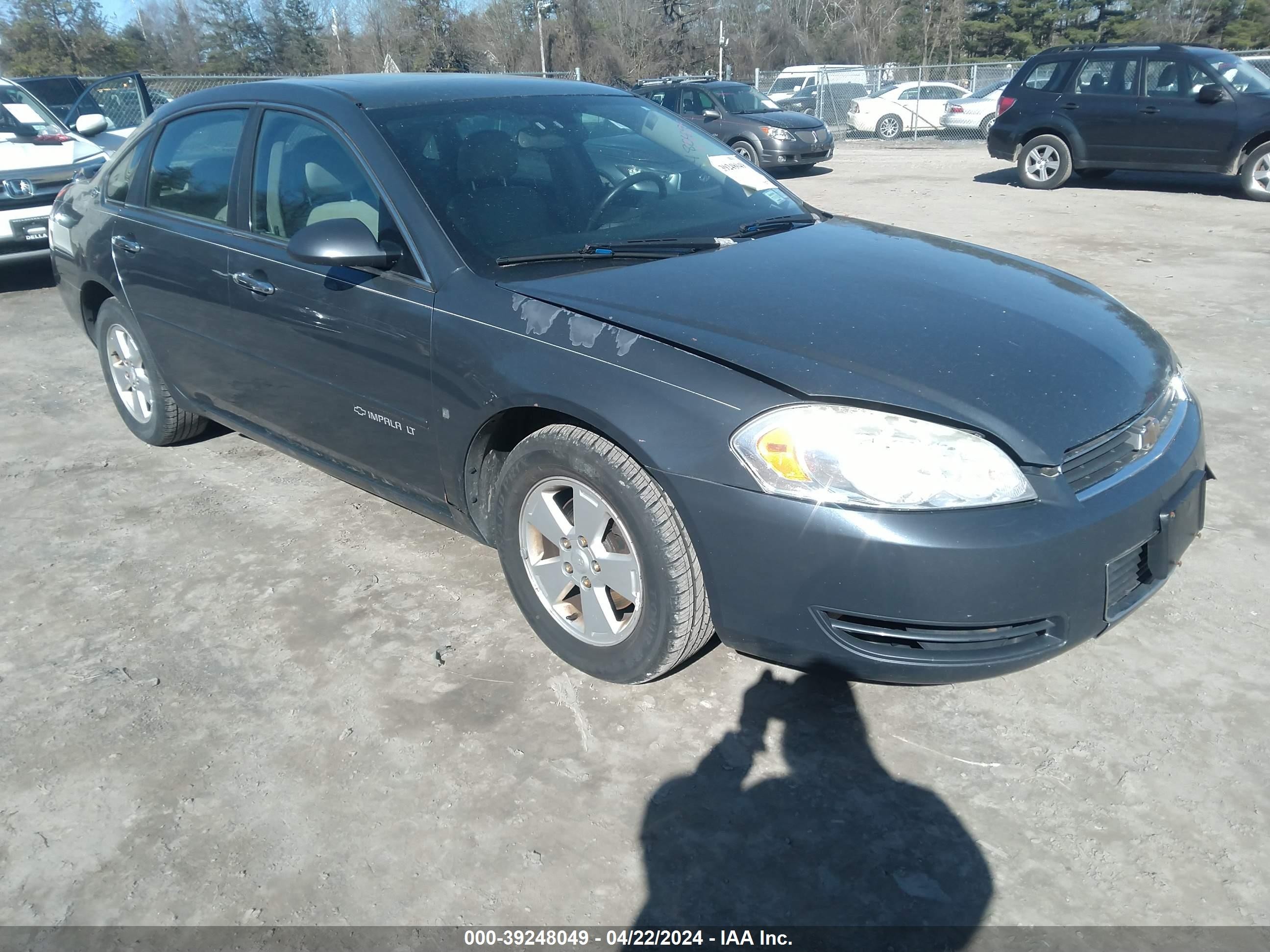 CHEVROLET IMPALA 2008 2g1wt58n389254441