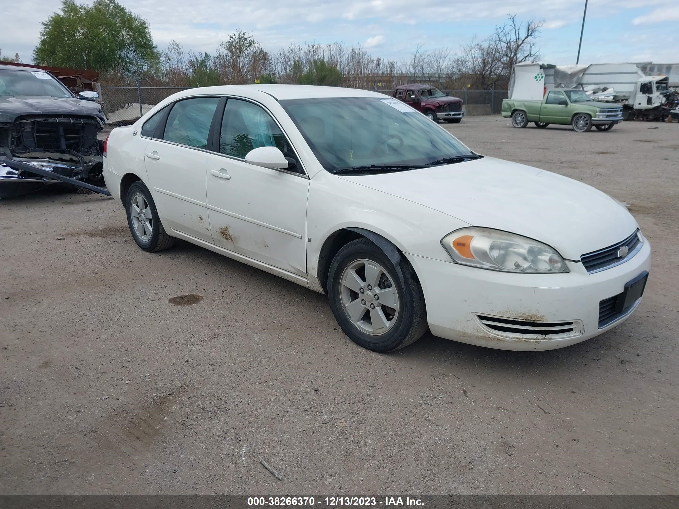 CHEVROLET IMPALA 2008 2g1wt58n489151223