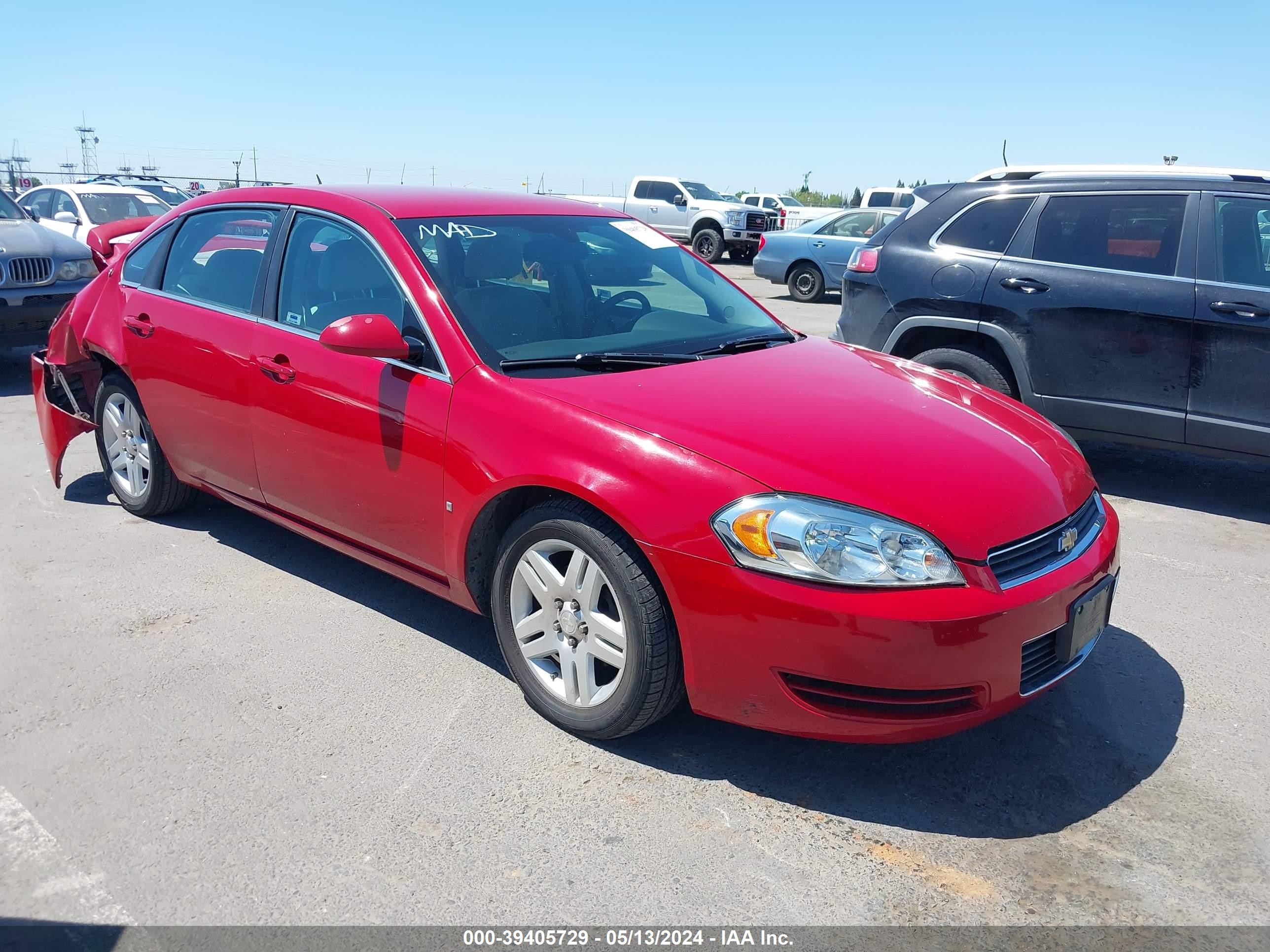 CHEVROLET IMPALA 2008 2g1wt58n689157945