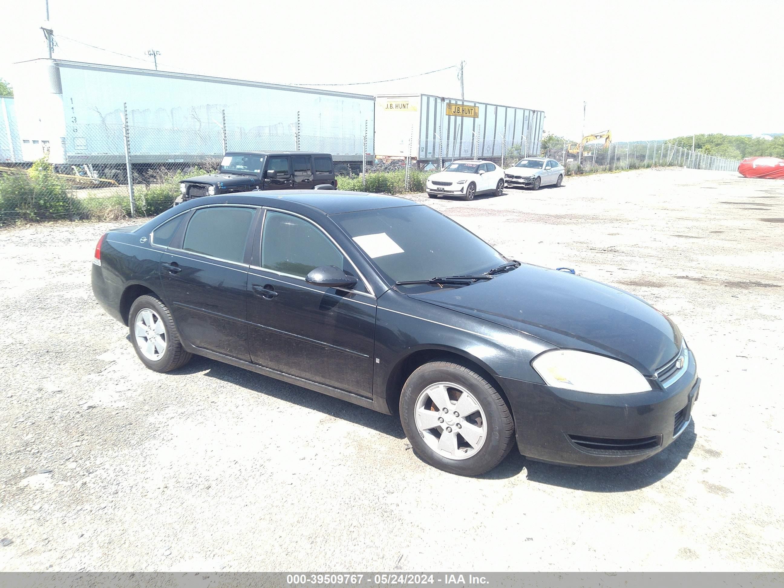 CHEVROLET IMPALA 2007 2g1wt58n779304515