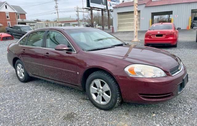 CHEVROLET IMPALA LT 2007 2g1wt58n879314812