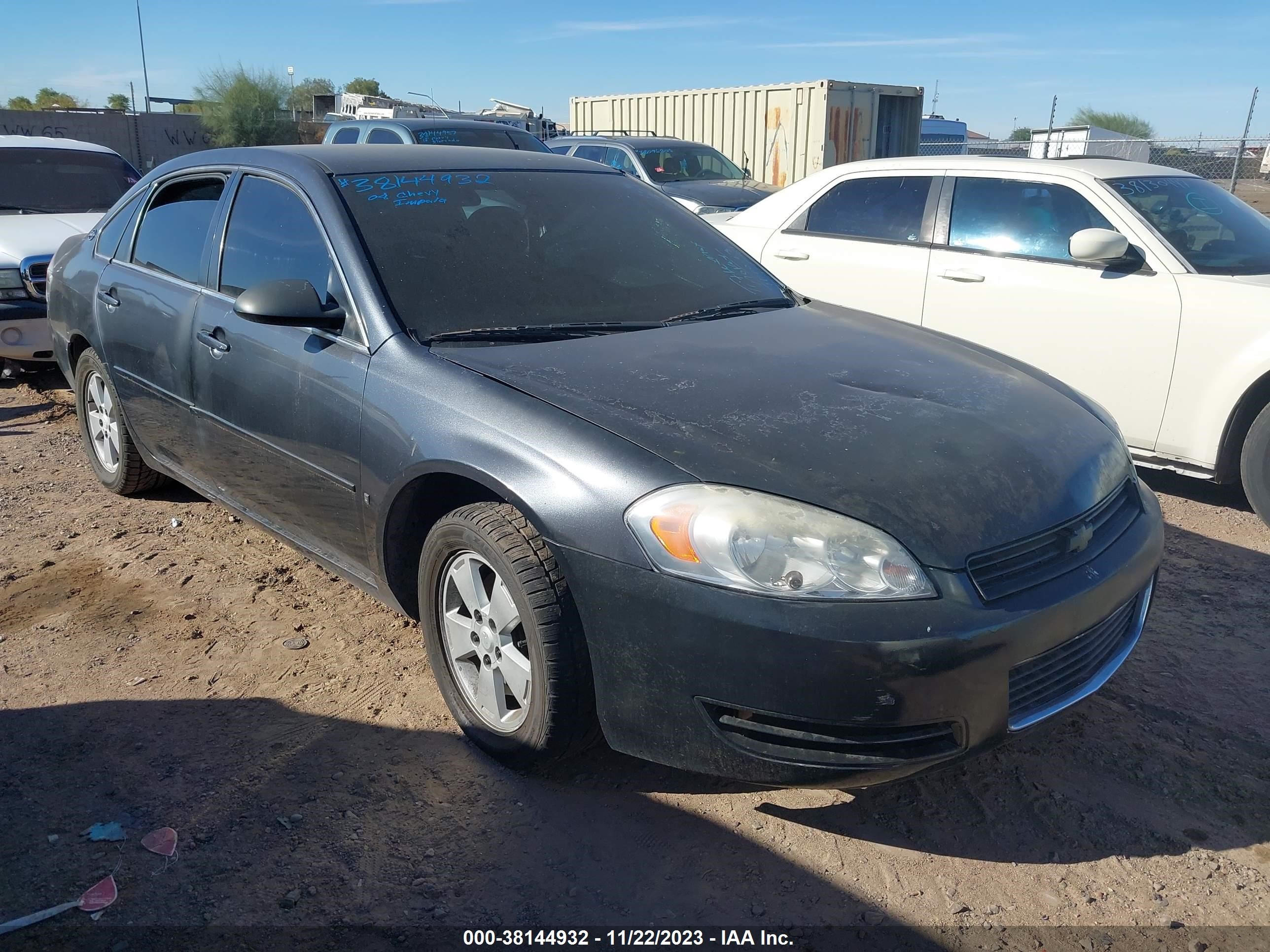 CHEVROLET IMPALA 2008 2g1wt58n889157011