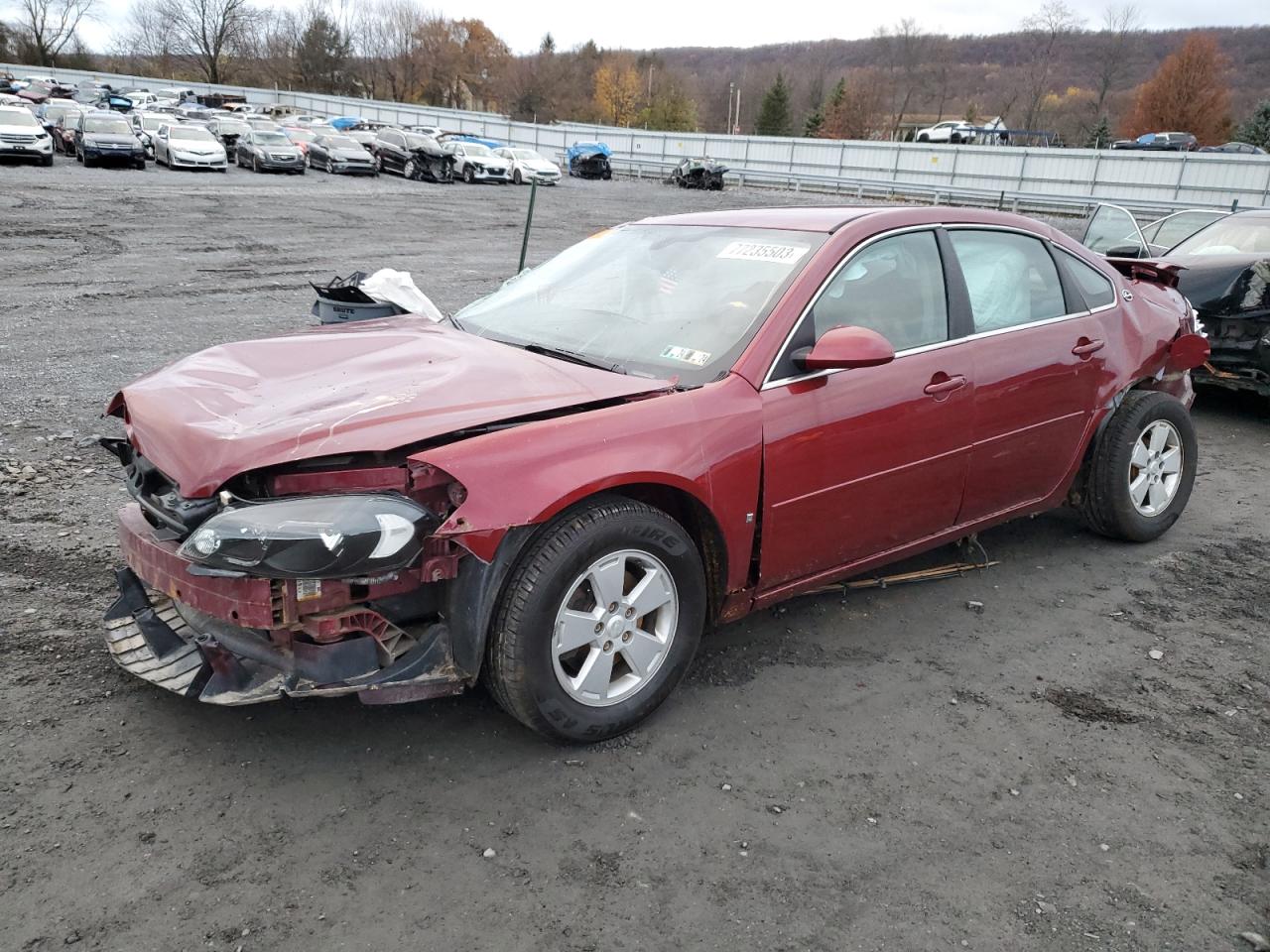 CHEVROLET IMPALA 2008 2g1wt58n981355188