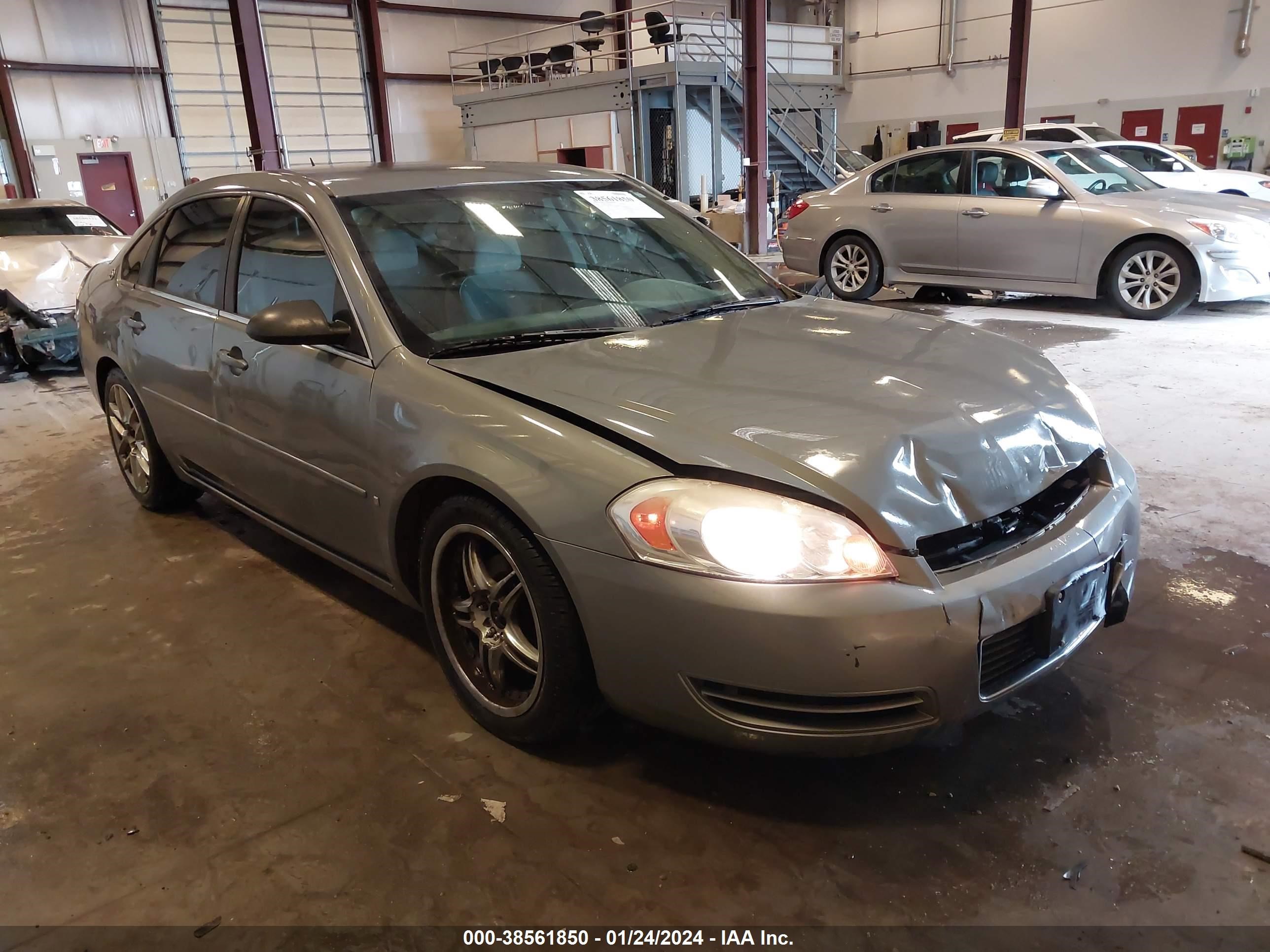 CHEVROLET IMPALA 2008 2g1wt58n989127449